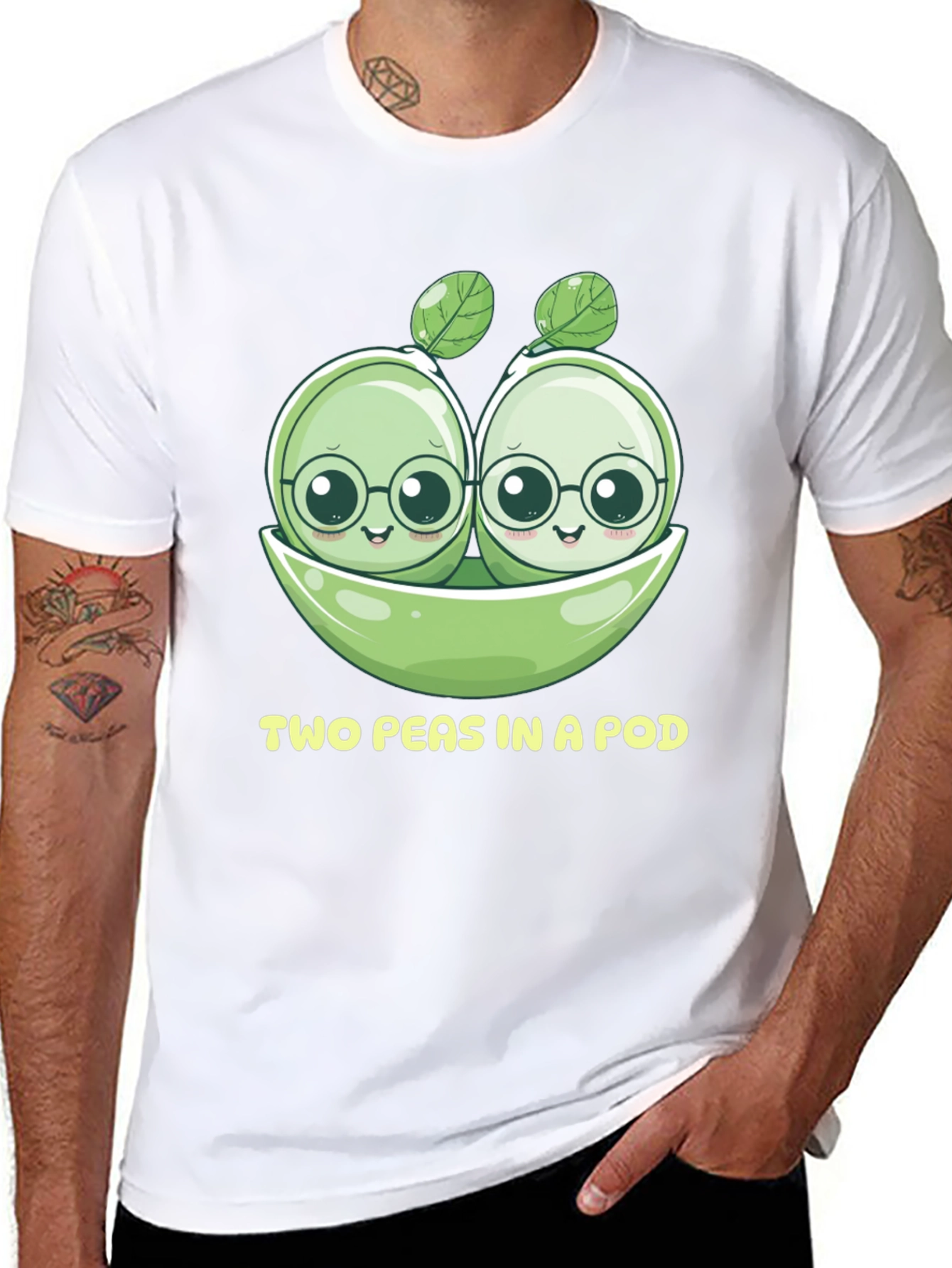 Two Peas in a Pod Graphic Tee