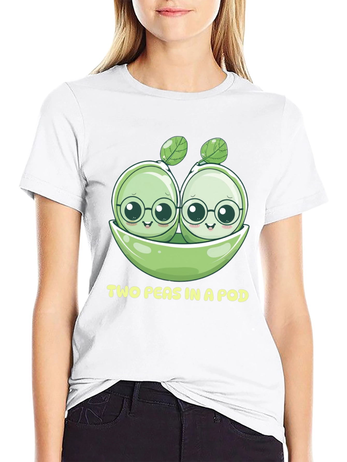 Two Peas in a Pod Graphic Tee
