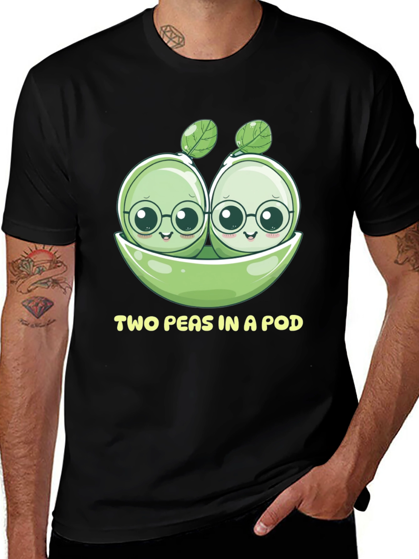 Two Peas in a Pod Graphic Tee