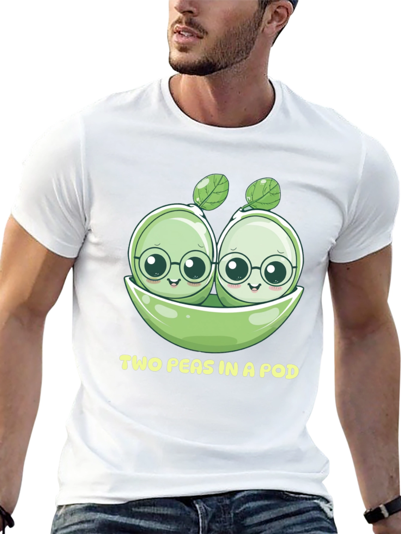 Two Peas in a Pod Graphic Tee