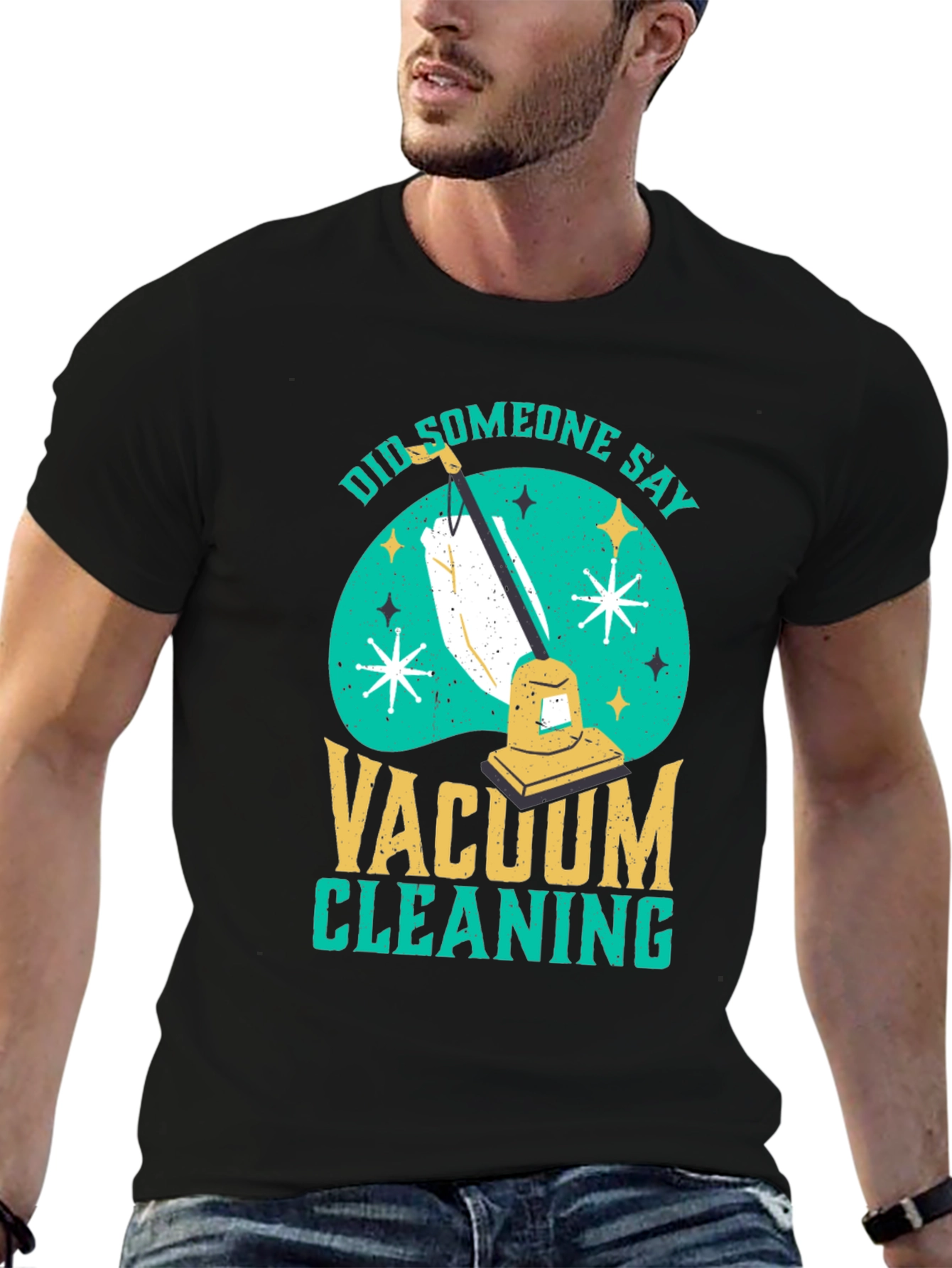 Funny Vacuum Cleaning T-Shirt