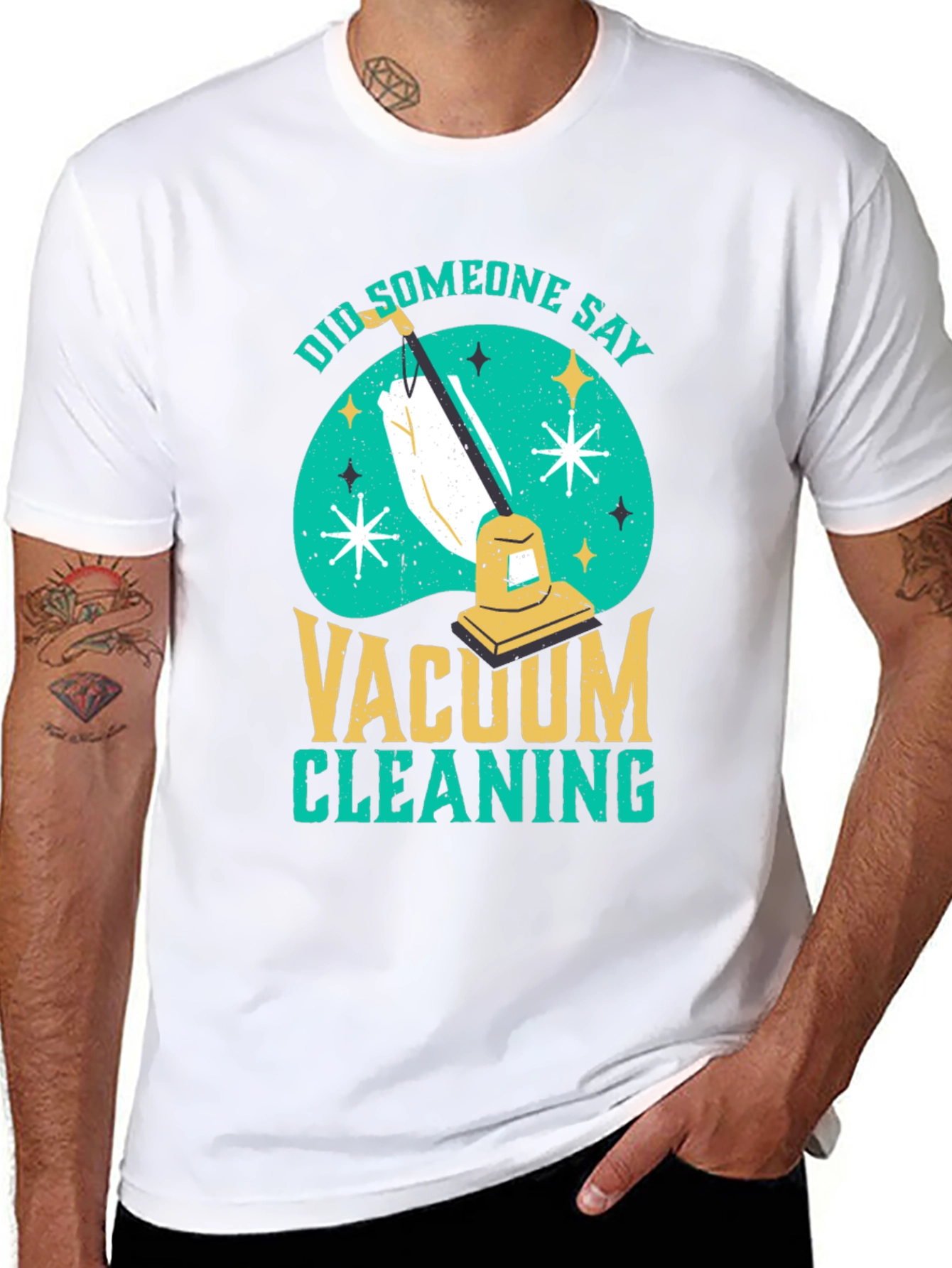 Funny Vacuum Cleaning T-Shirt