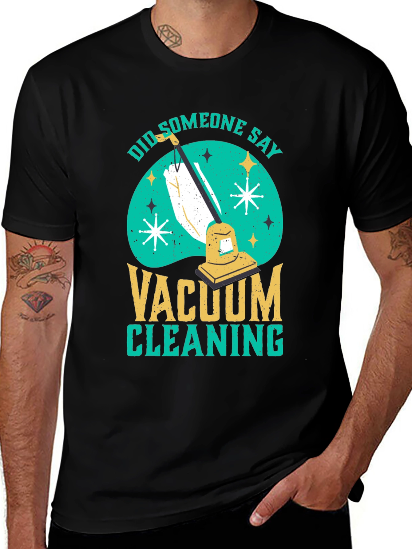 Funny Vacuum Cleaning T-Shirt
