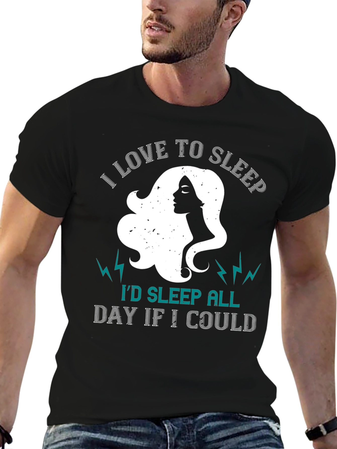 I Love To Sleep Graphic T-Shirt