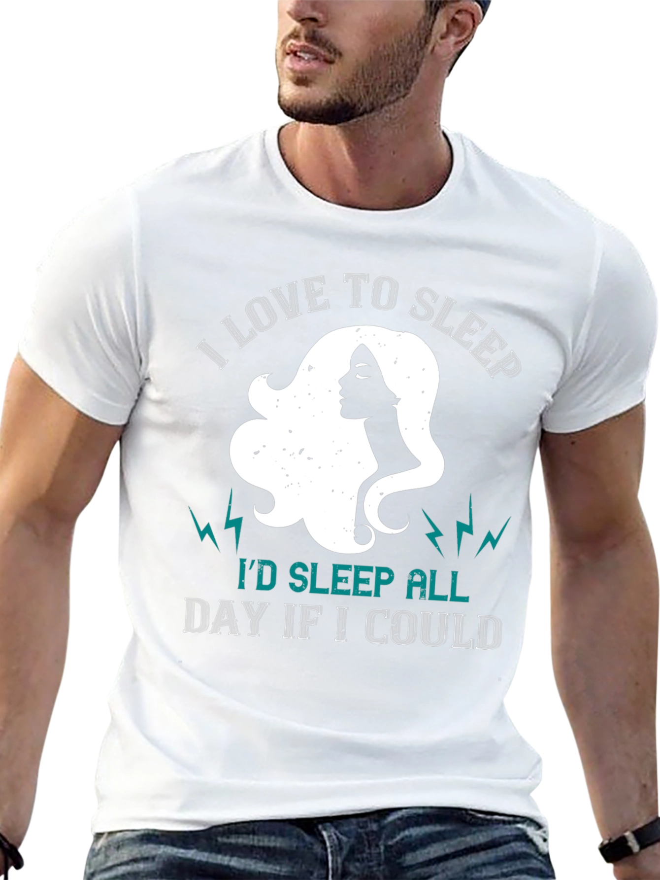 I Love To Sleep Graphic T-Shirt