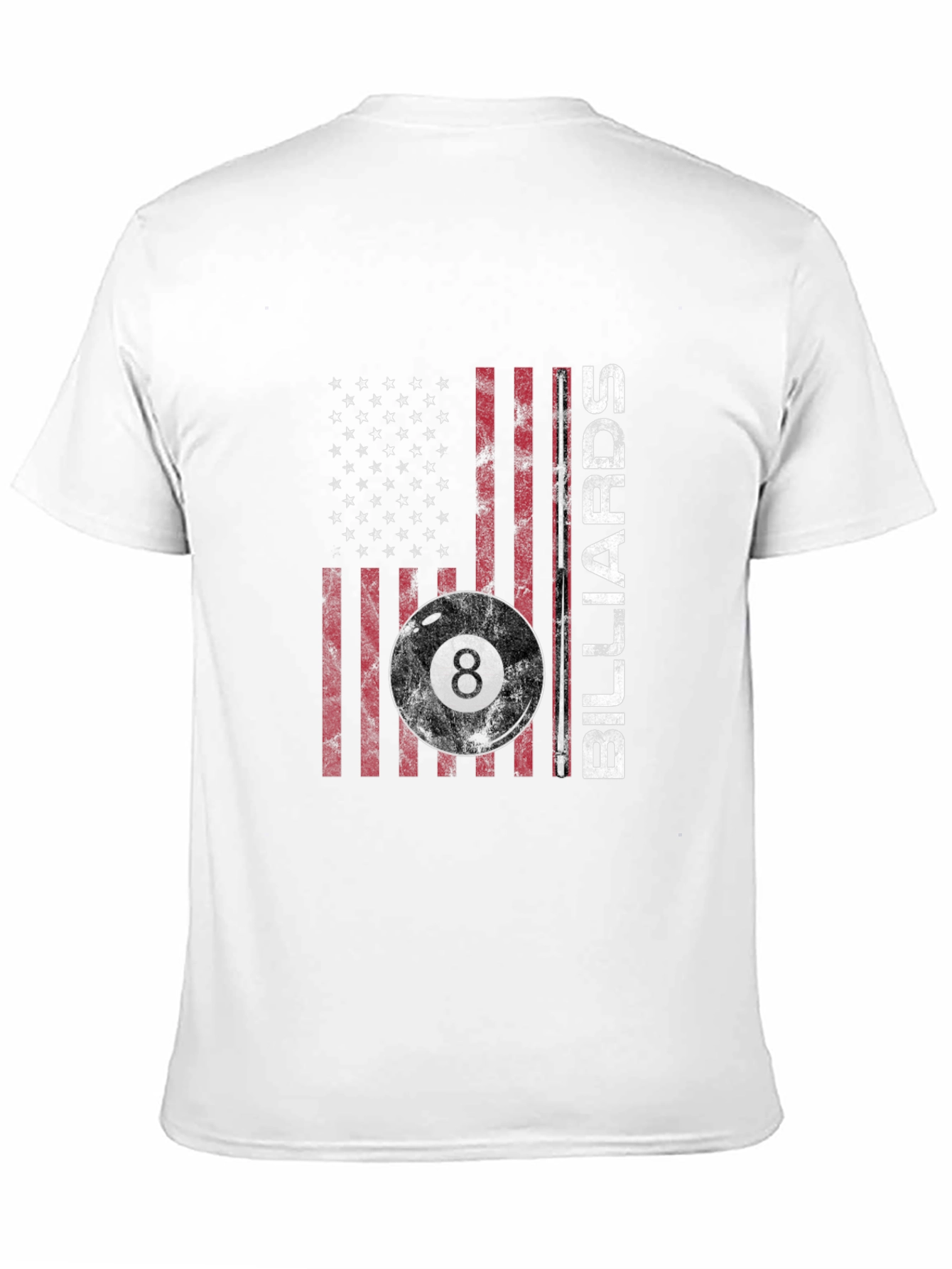 Billiards American Flag T-Shirt