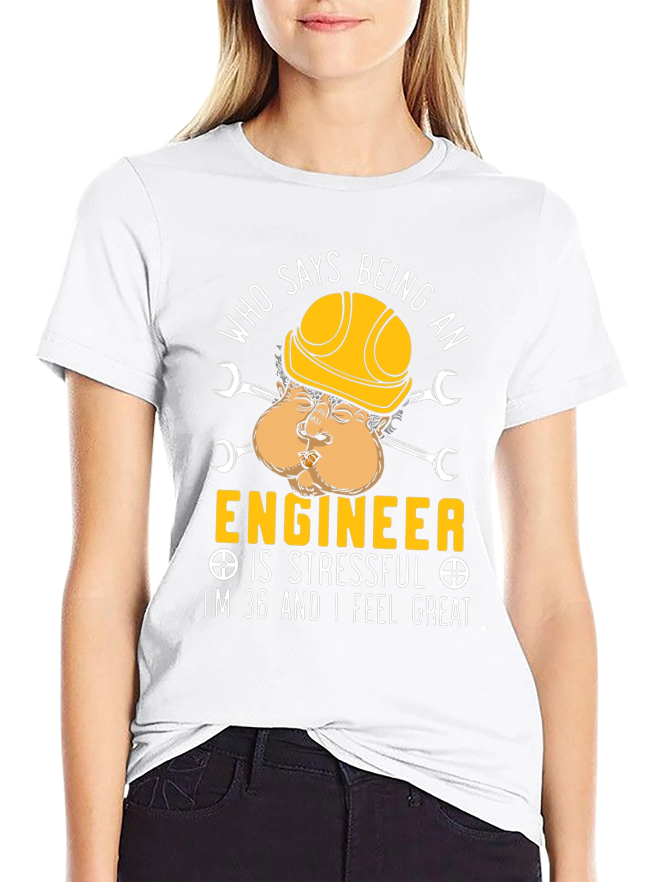 Funny Engineer T-Shirt - 36 and Feeling Great!