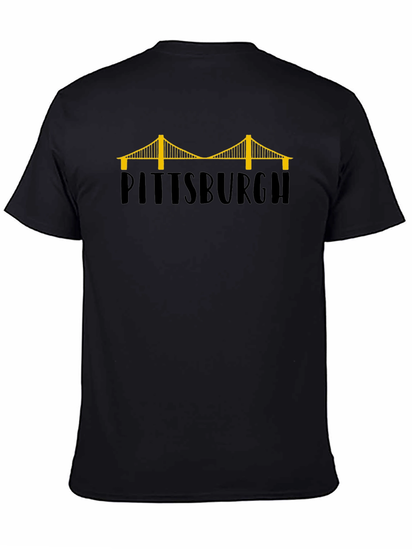 Pittsburgh Bridge Graphic Tee - Black