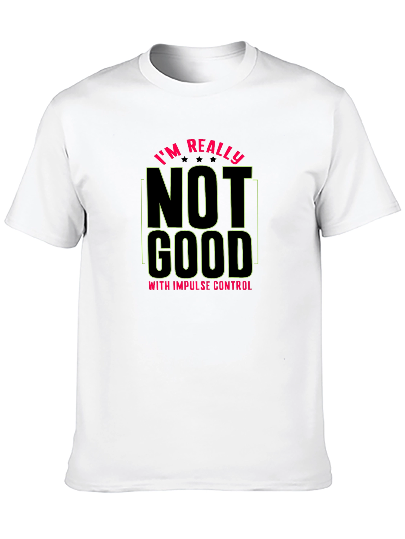 Impulse Control Graphic Tee - Black