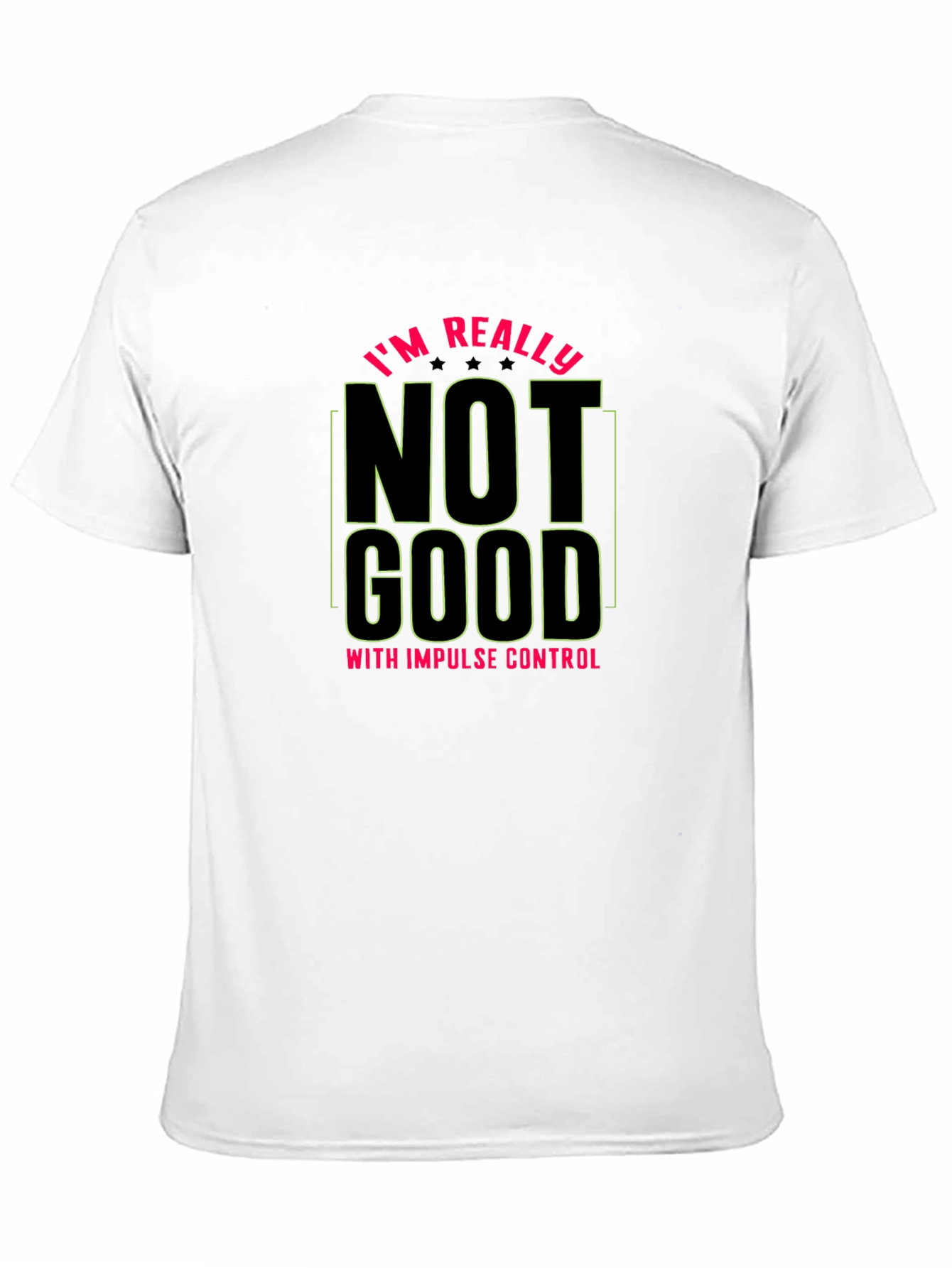 Impulse Control Graphic Tee - Black