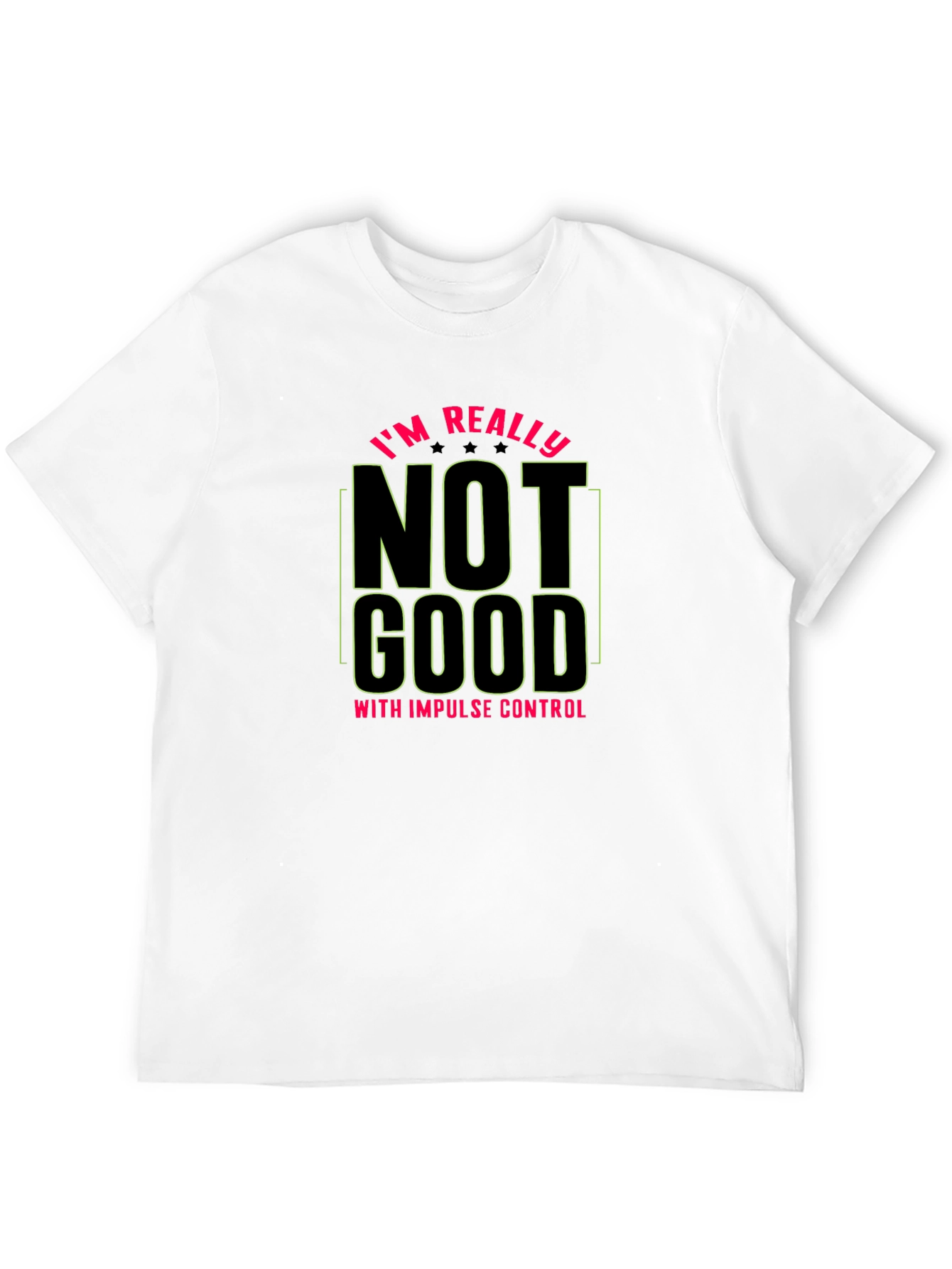 Impulse Control Graphic Tee - Black