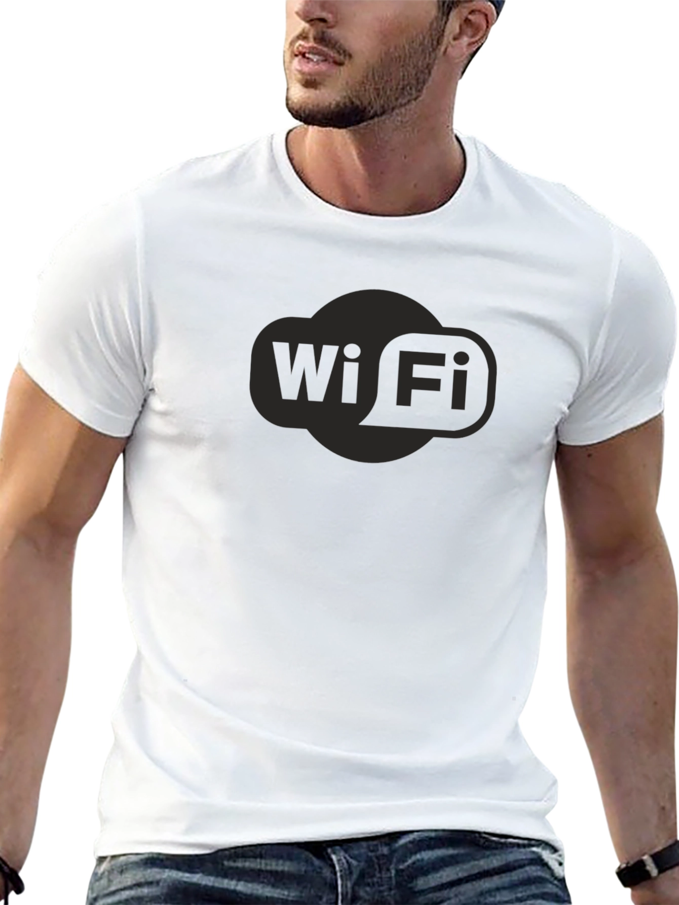 Wi-Fi Graphic T-Shirt - Stay Connected in Style!