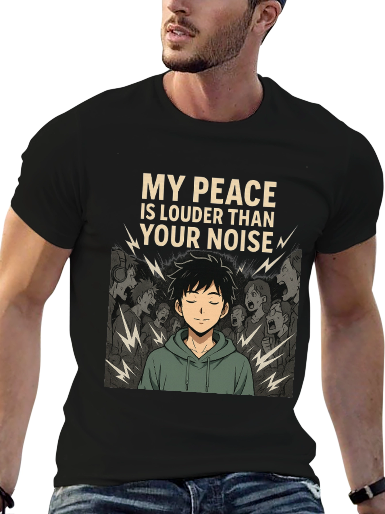 Peace Louder Than Noise Graphic Tee