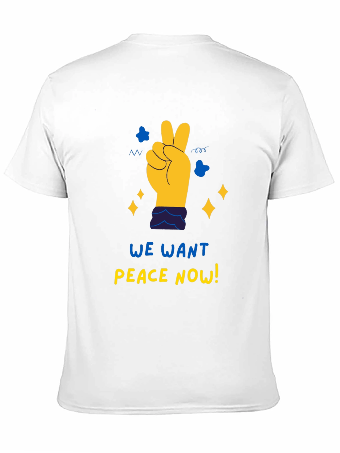 Peace Now Graphic Tee - Black