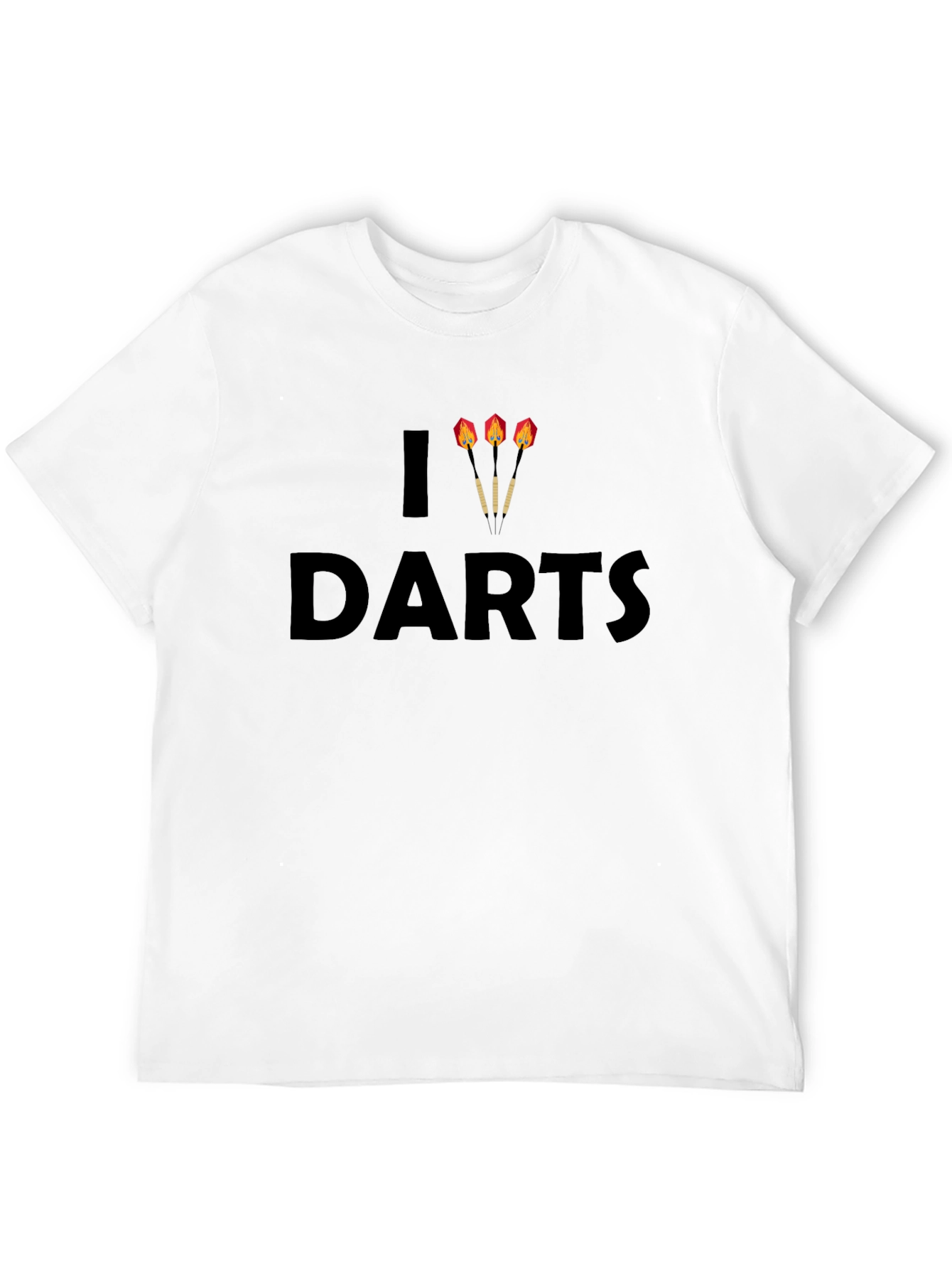I Love Darts Graphic Tee