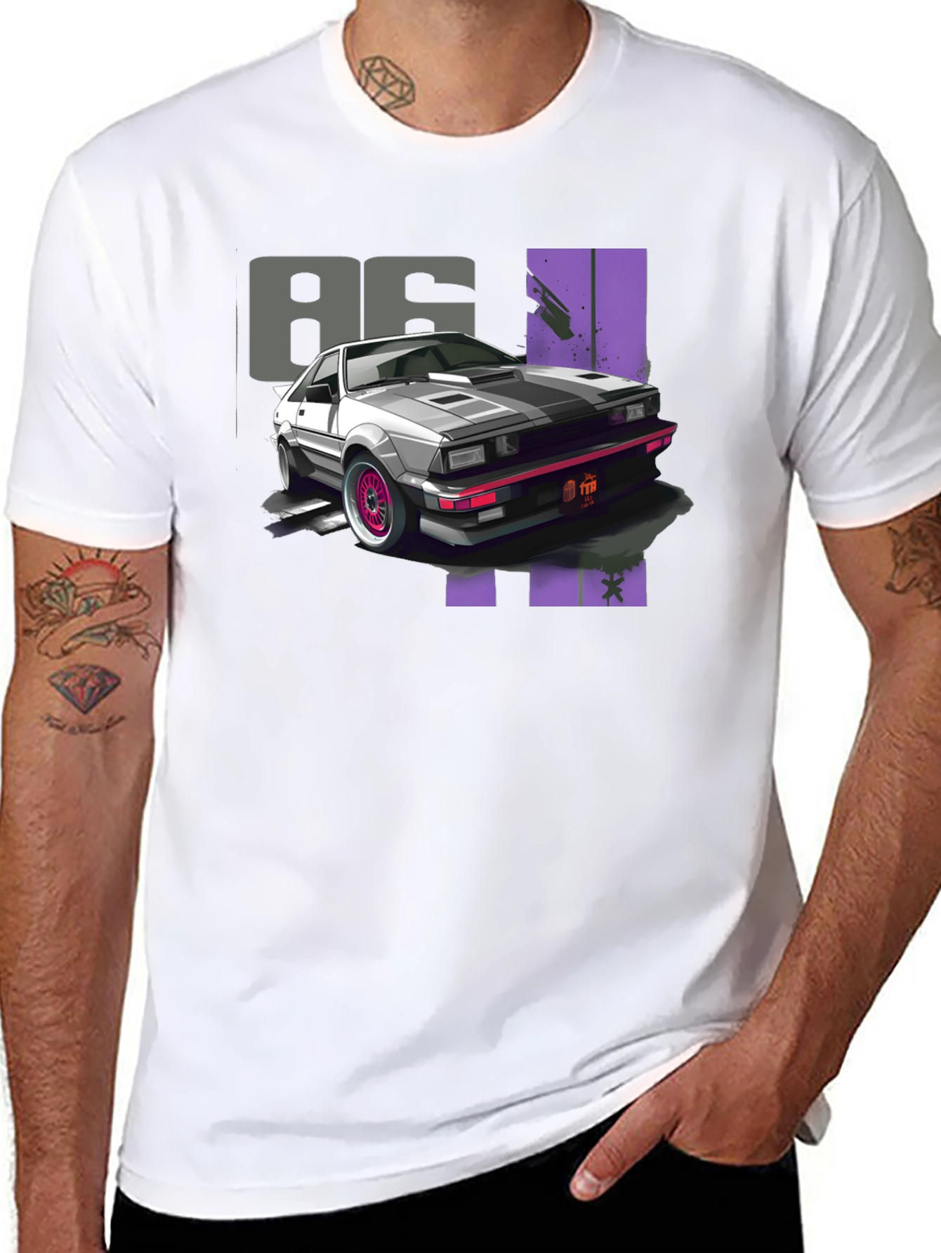 AE86 T-Shirt - Classic Car Design