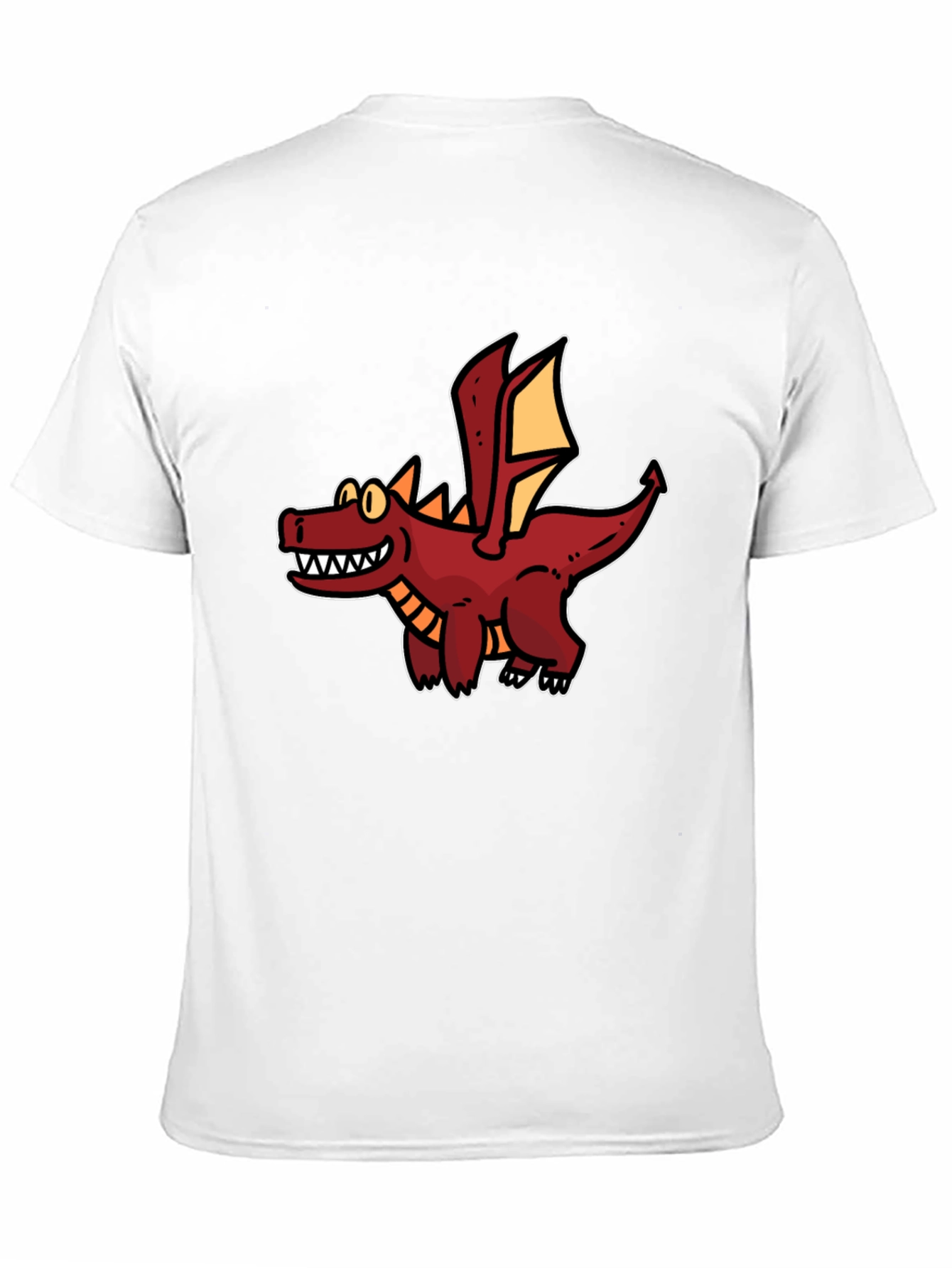 Cartoon Dragon Graphic Tee - Unique Fun Style