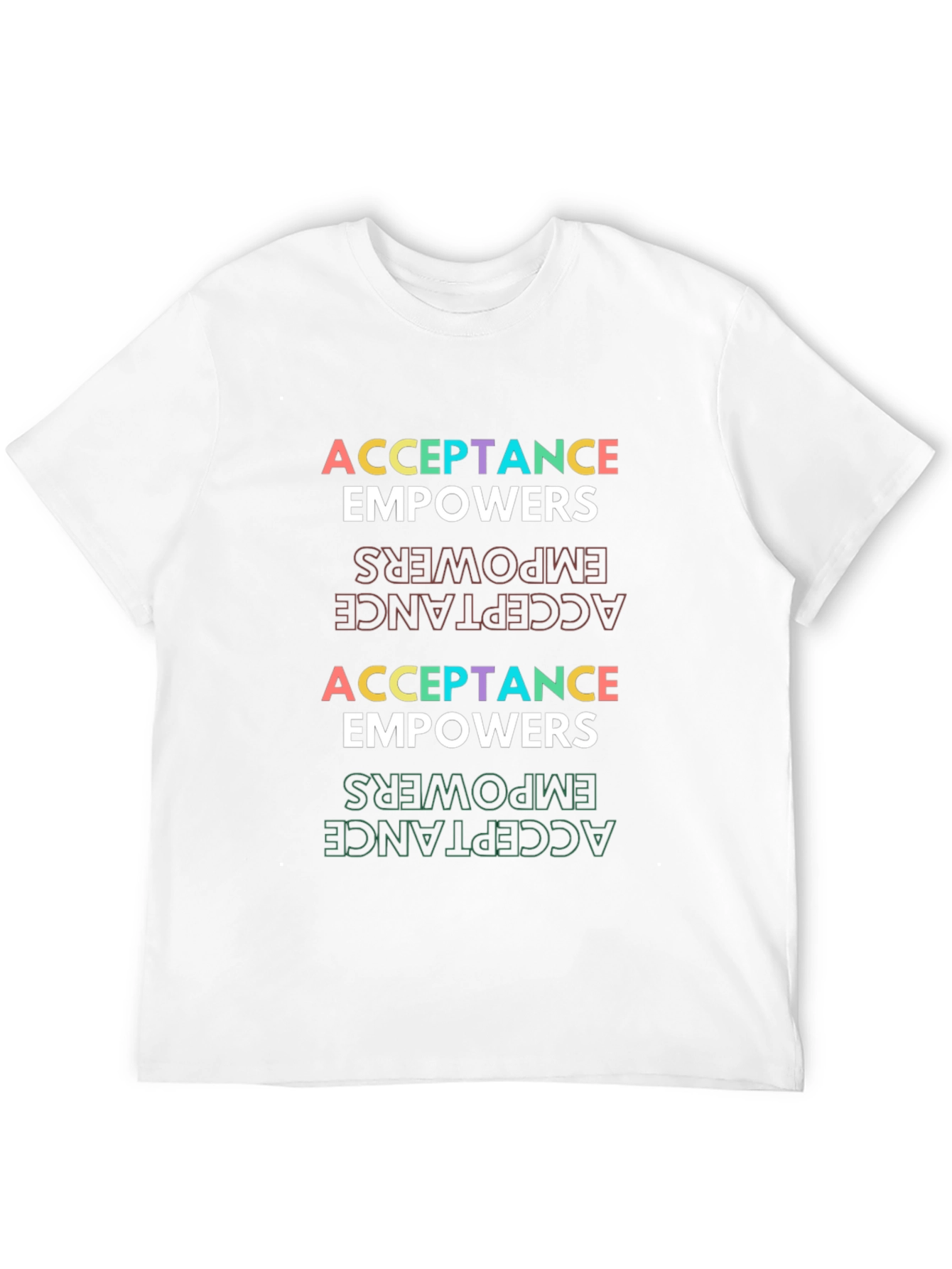 Acceptance Empowers Graphic Tee - Black