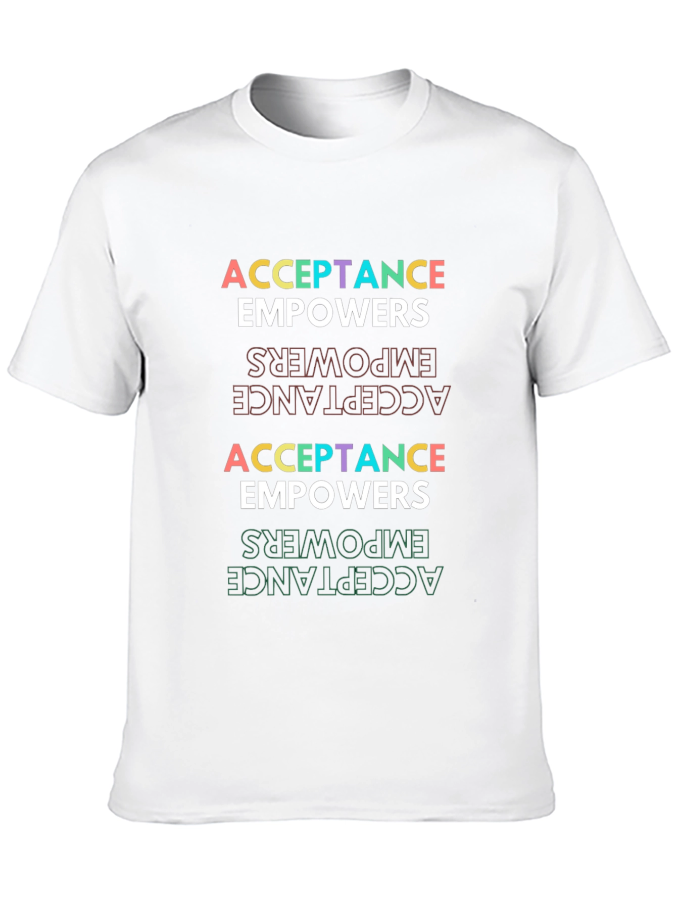 Acceptance Empowers Graphic Tee - Black