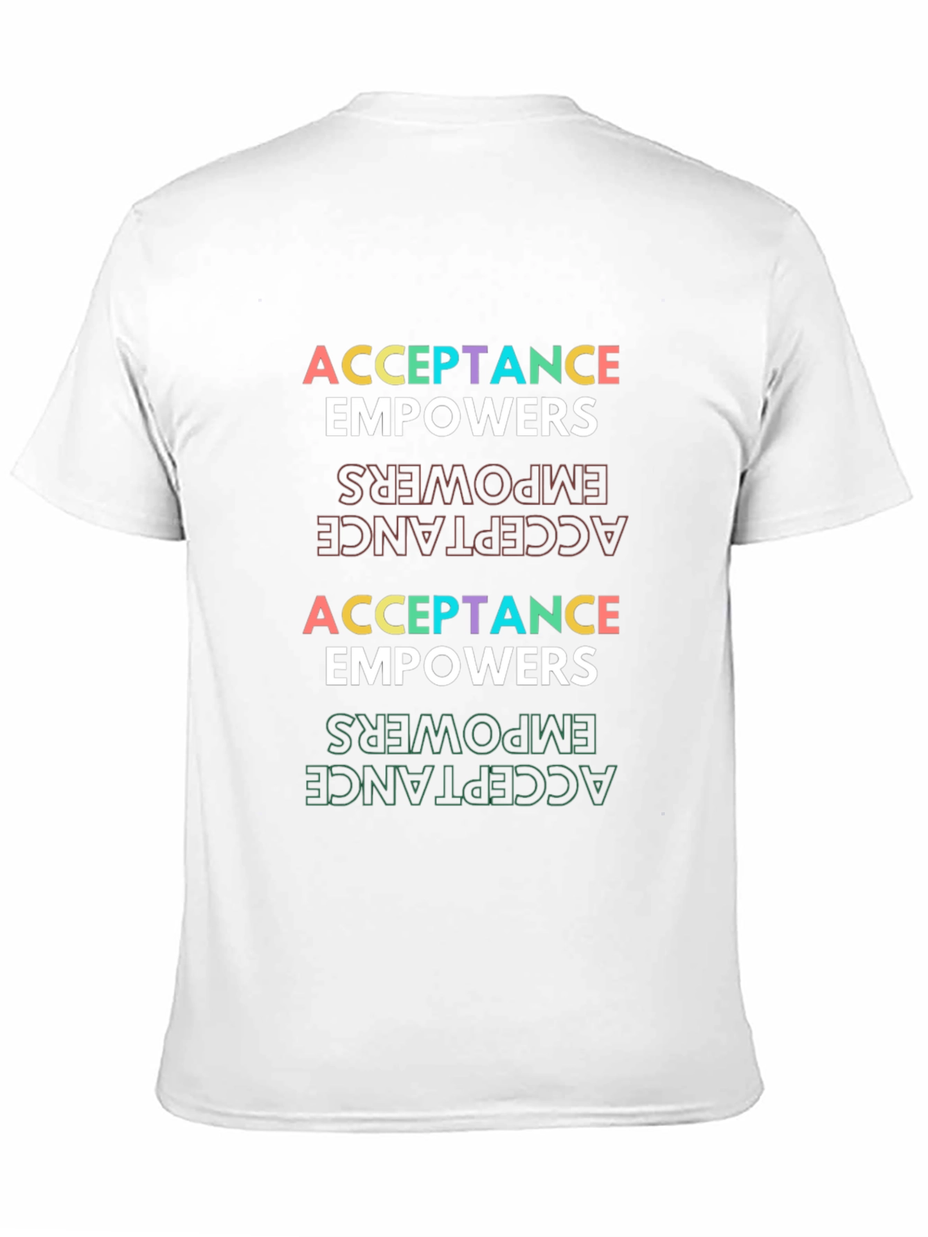 Acceptance Empowers Graphic Tee - Black