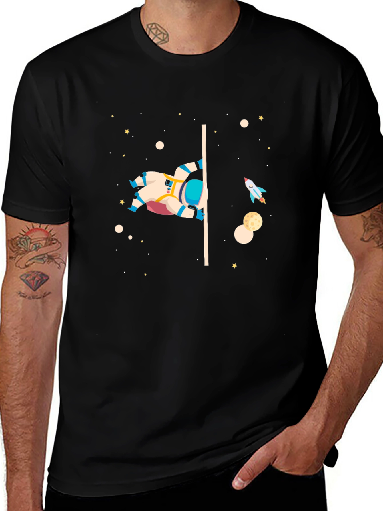 Astronaut Space T-Shirt