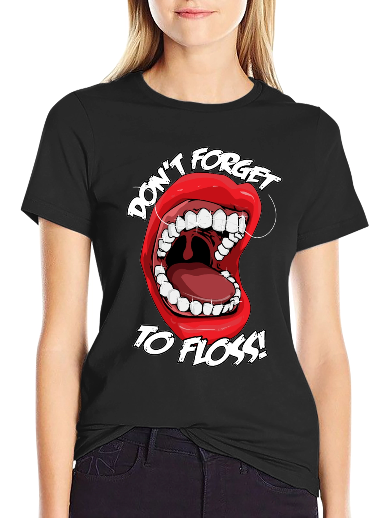Dont Forget to Floss! Graphic Tee
