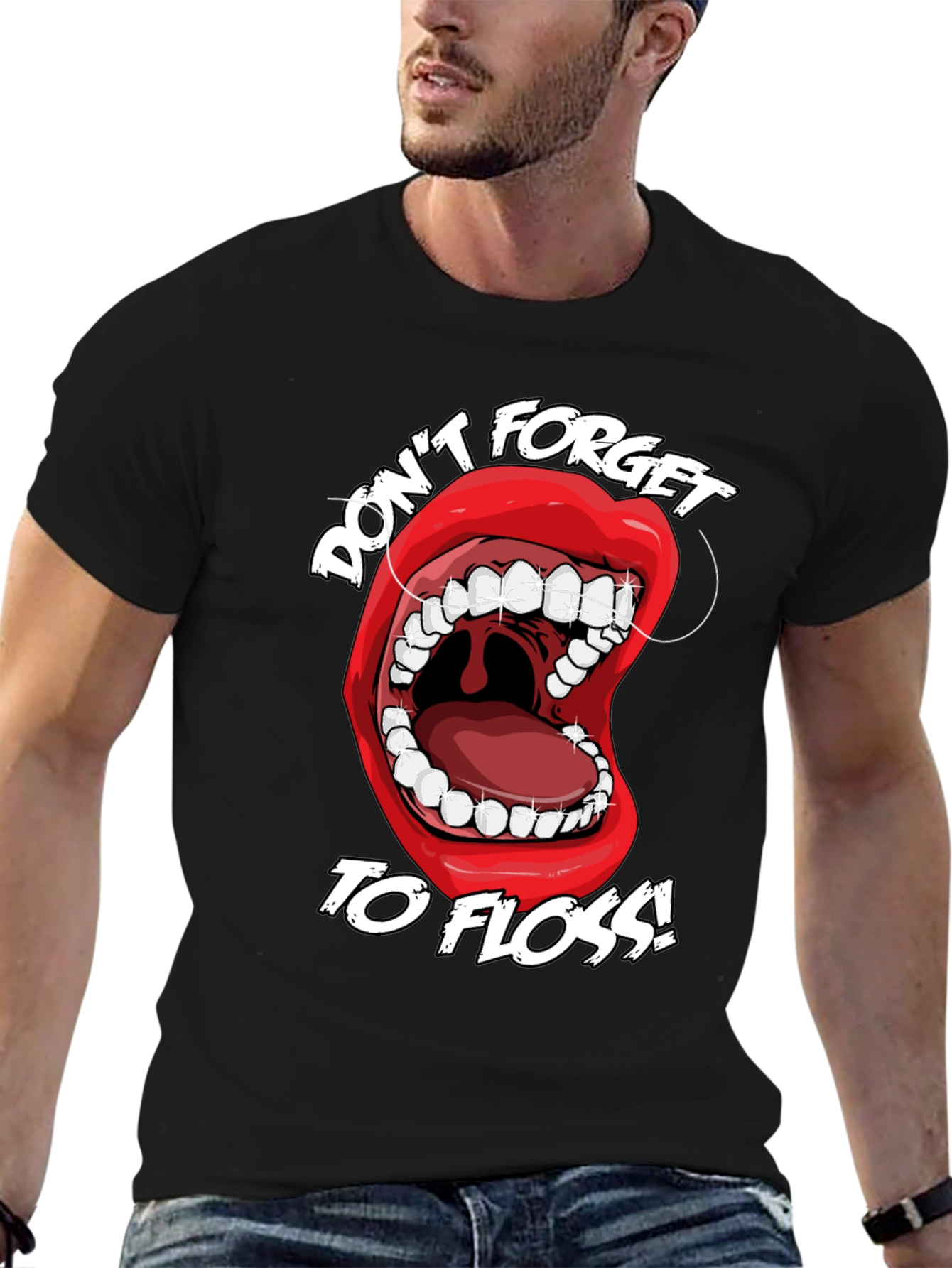 Dont Forget to Floss! Graphic Tee