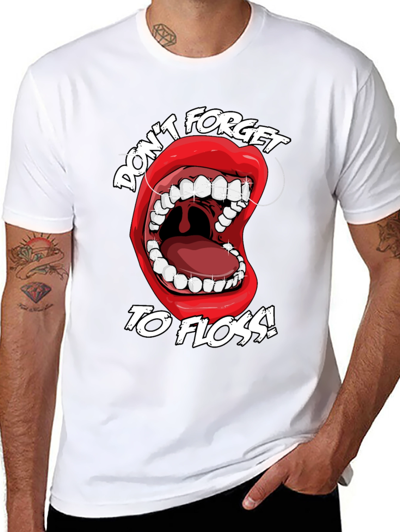 Dont Forget to Floss! Graphic Tee