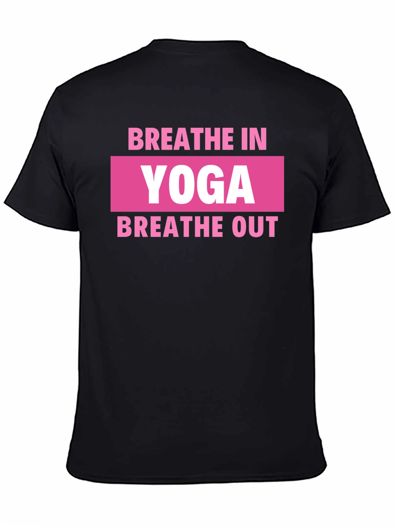 Yoga Breathe In Breathe Out Graphic Tee