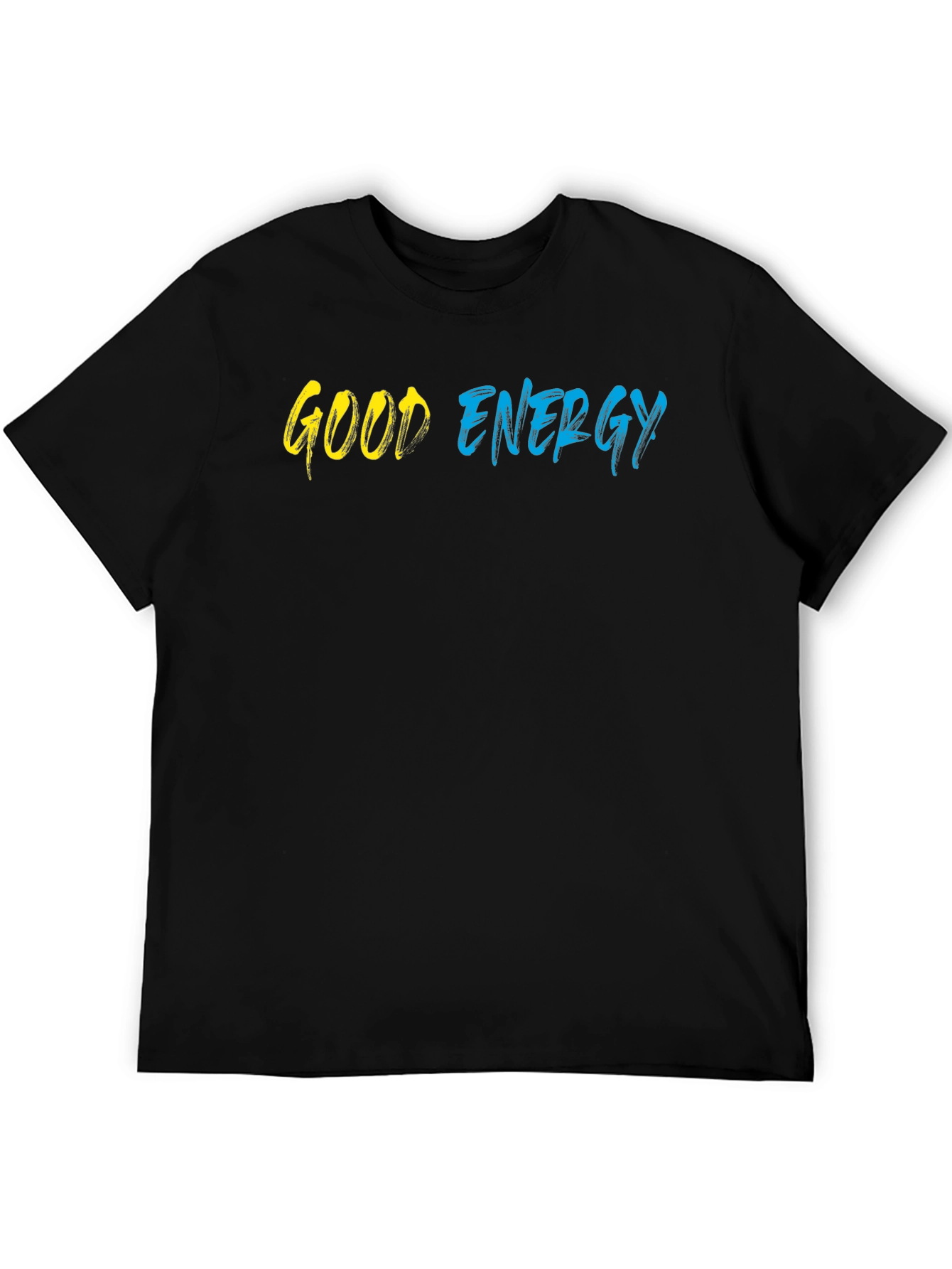Good Energy Graphic Tee - Stylish Black T-Shirt
