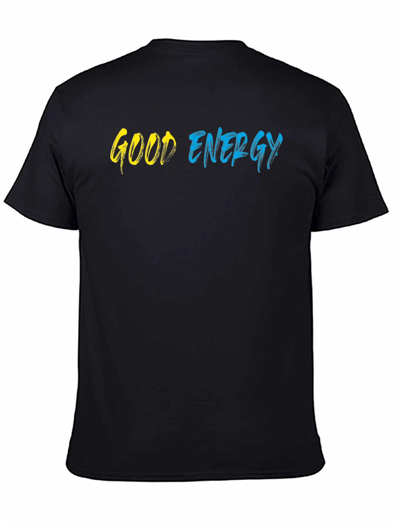 Good Energy Graphic Tee - Stylish Black T-Shirt