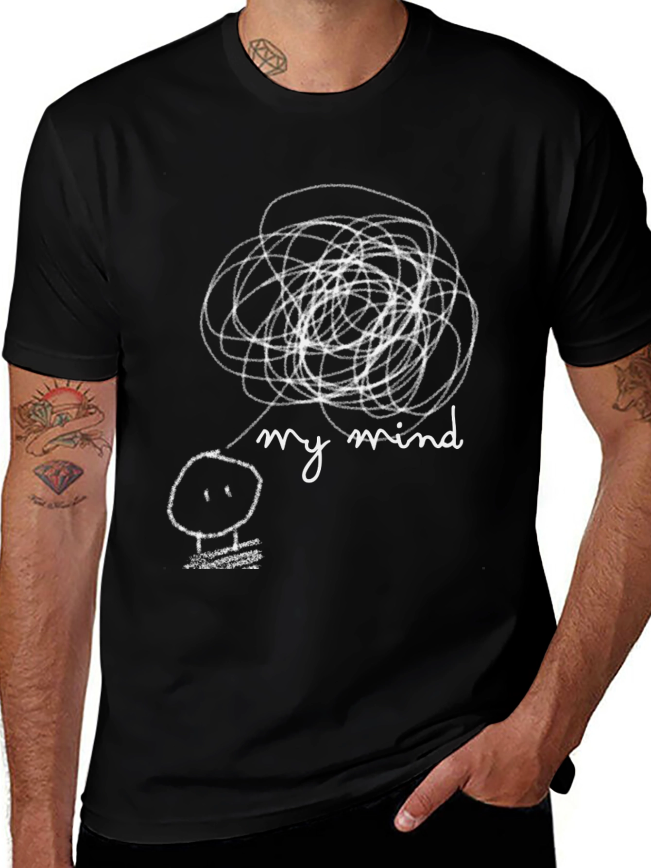 My Mind T-Shirt - Unisex Tee Express Yourself
