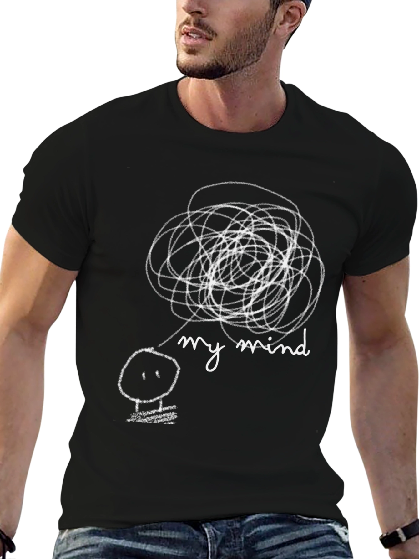 My Mind T-Shirt - Unisex Tee Express Yourself