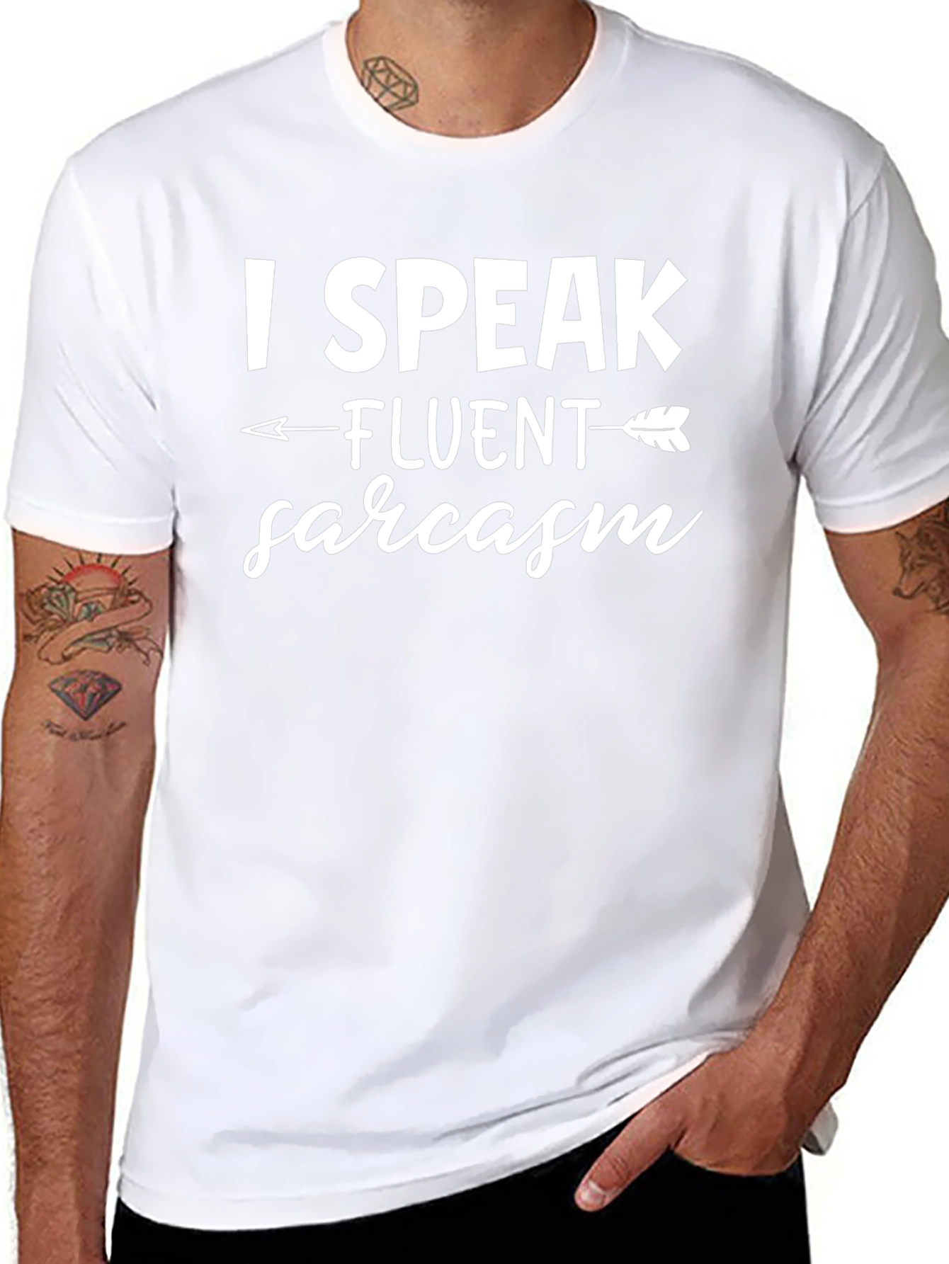 I Speak Fluent Sarcasm Graphic Tee