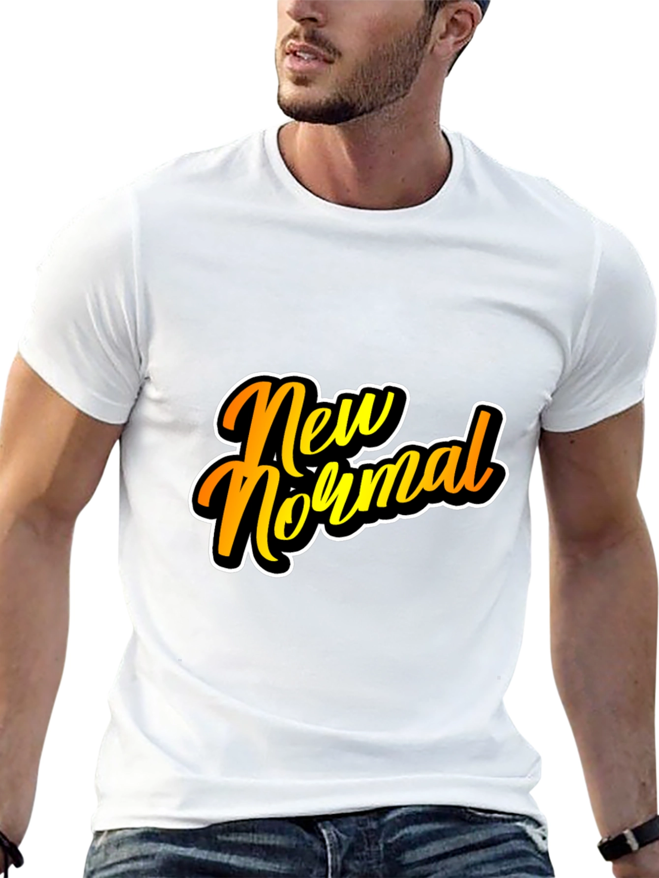 New Normal T-Shirt - Trendy Slogan Tee