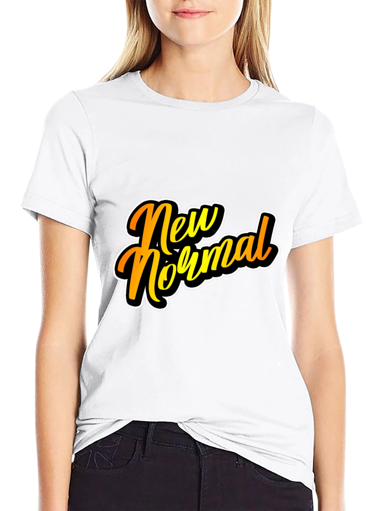New Normal T-Shirt - Trendy Slogan Tee