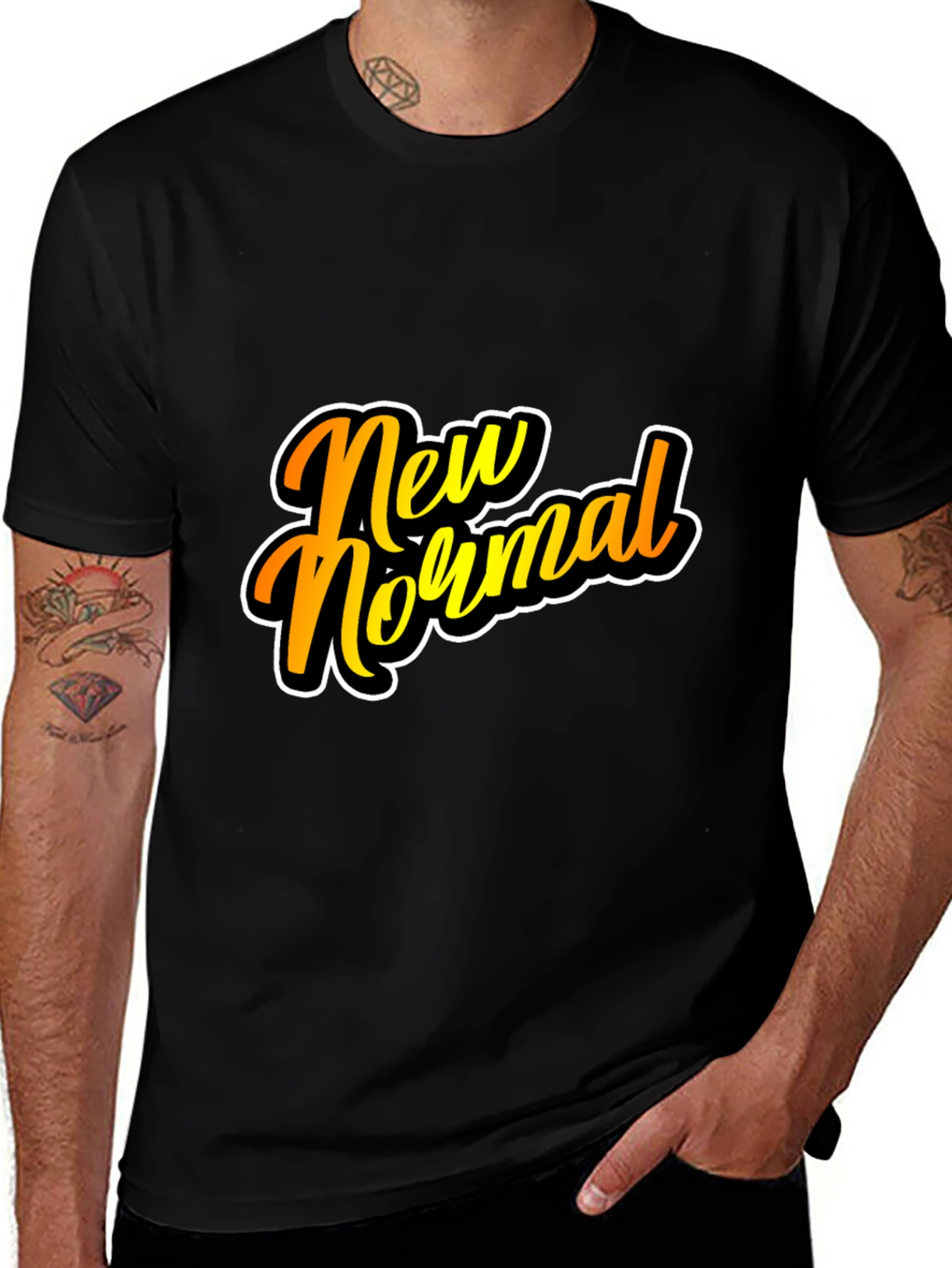 New Normal T-Shirt - Trendy Slogan Tee