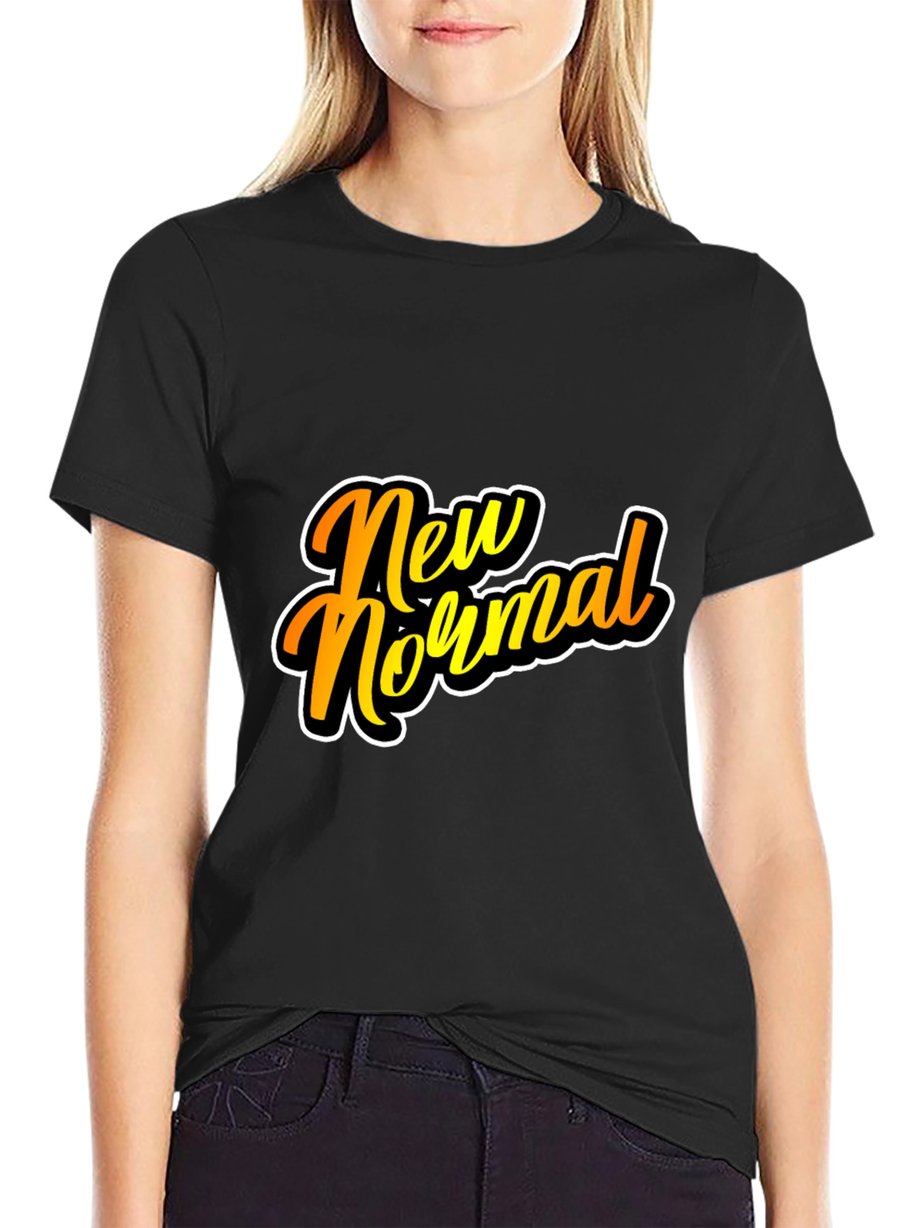 New Normal T-Shirt - Trendy Slogan Tee