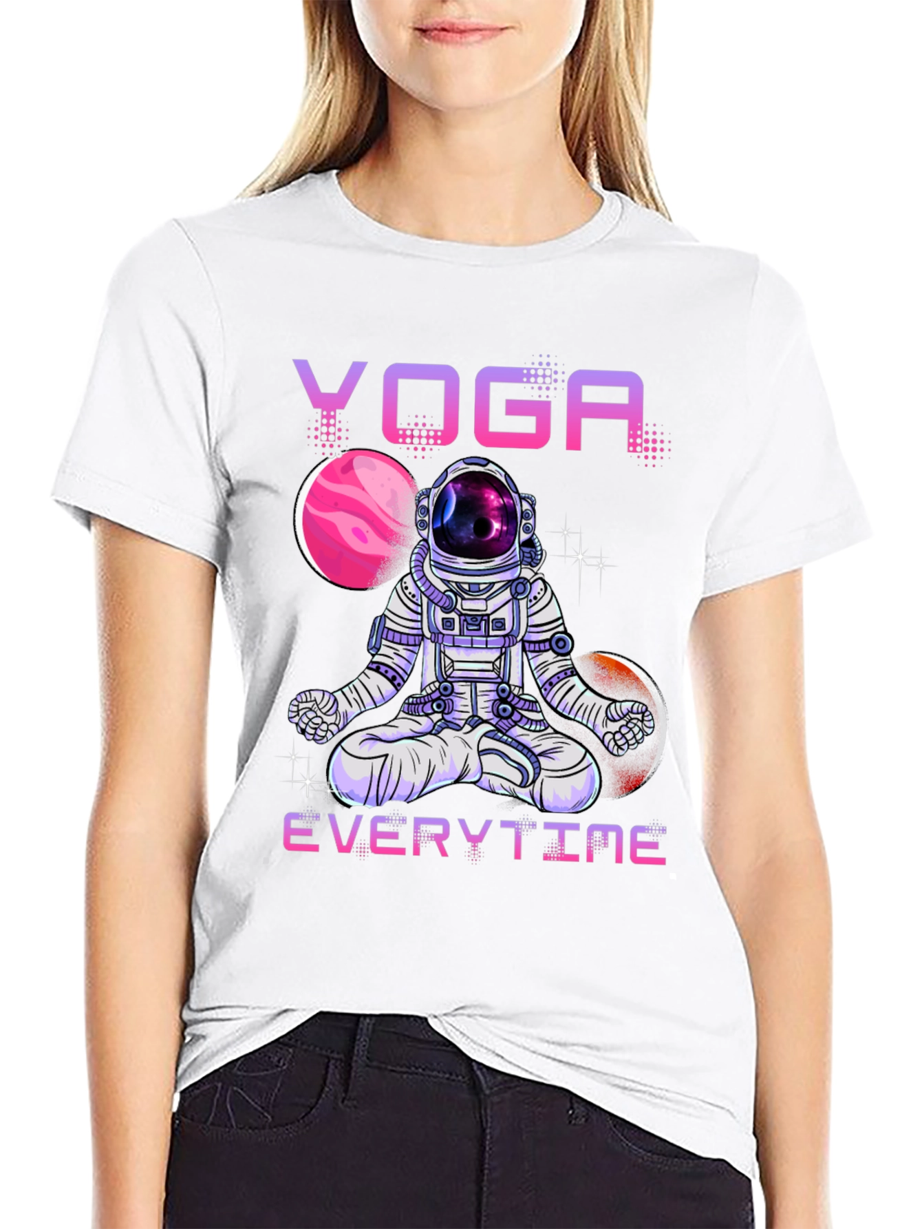 Yoga Astronaut T-Shirt