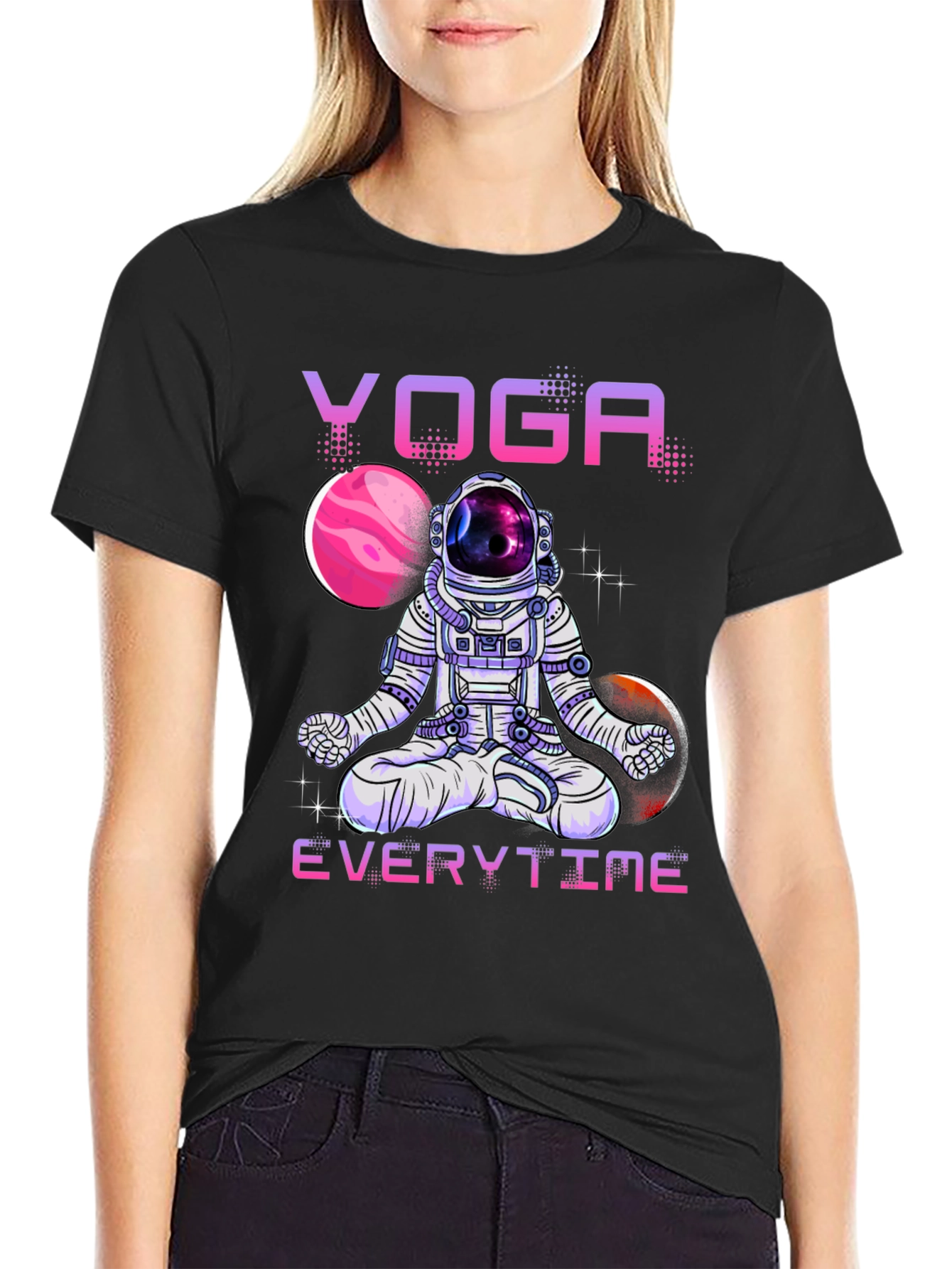 Yoga Astronaut T-Shirt