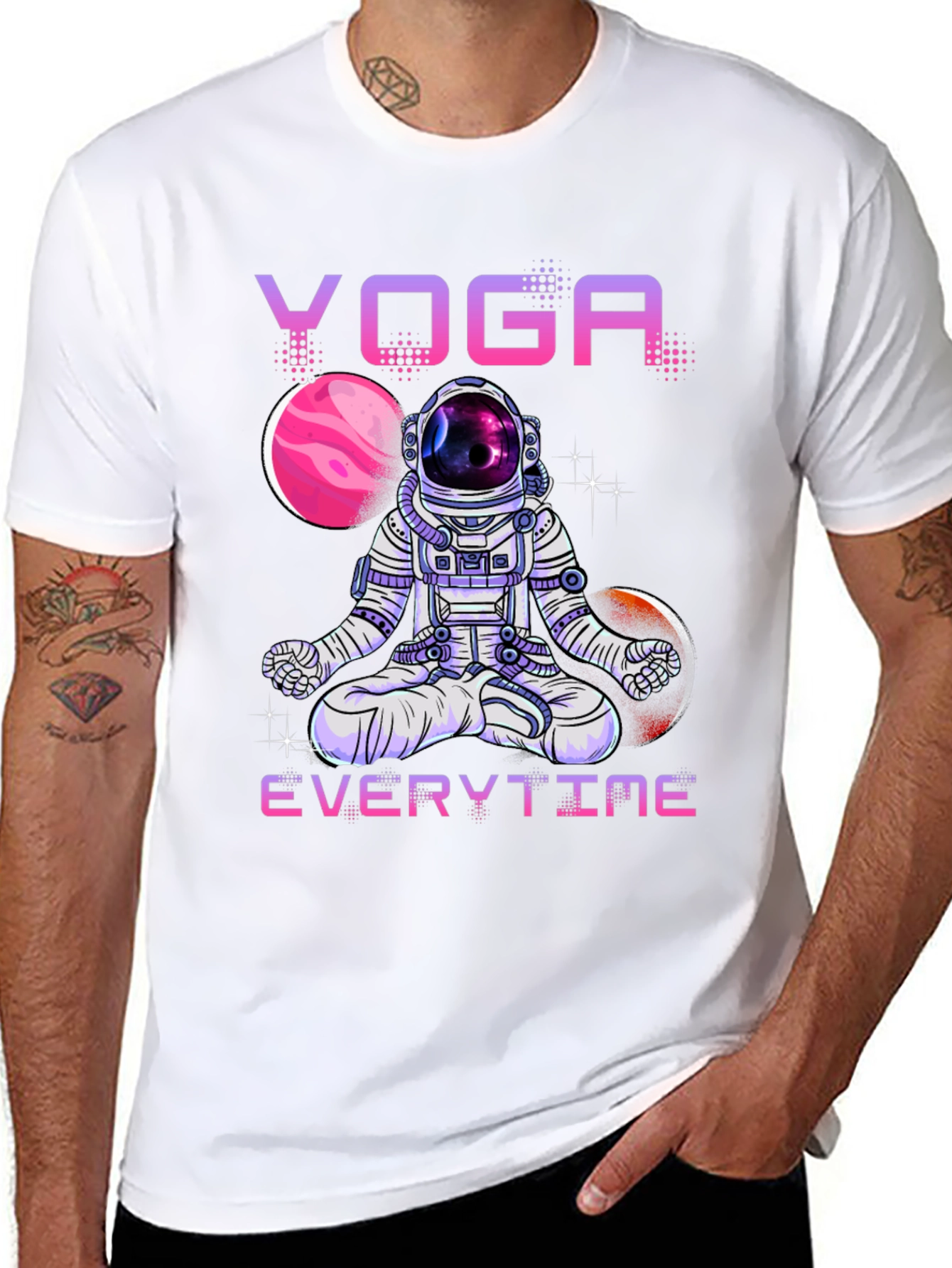 Yoga Astronaut T-Shirt