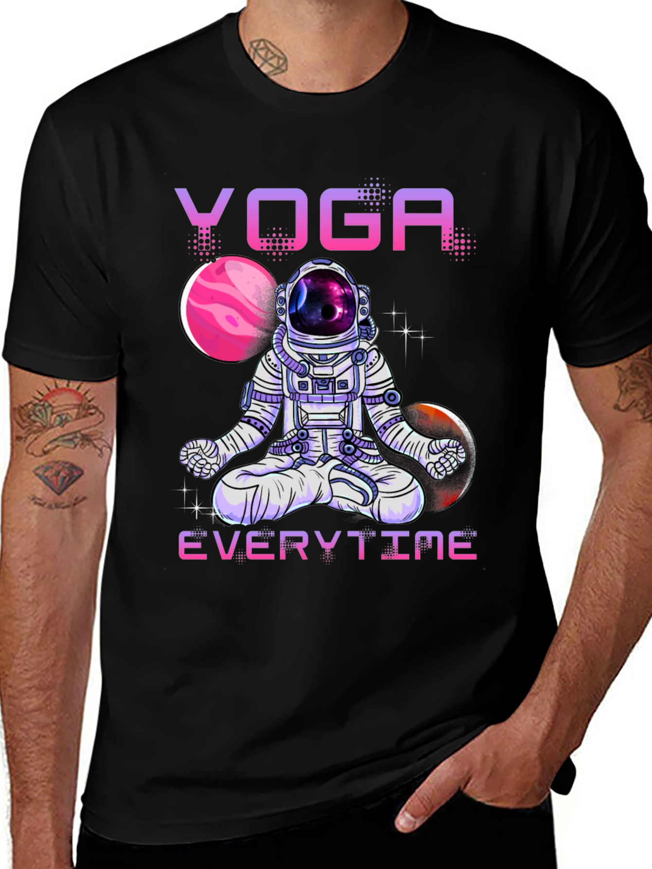Yoga Astronaut T-Shirt