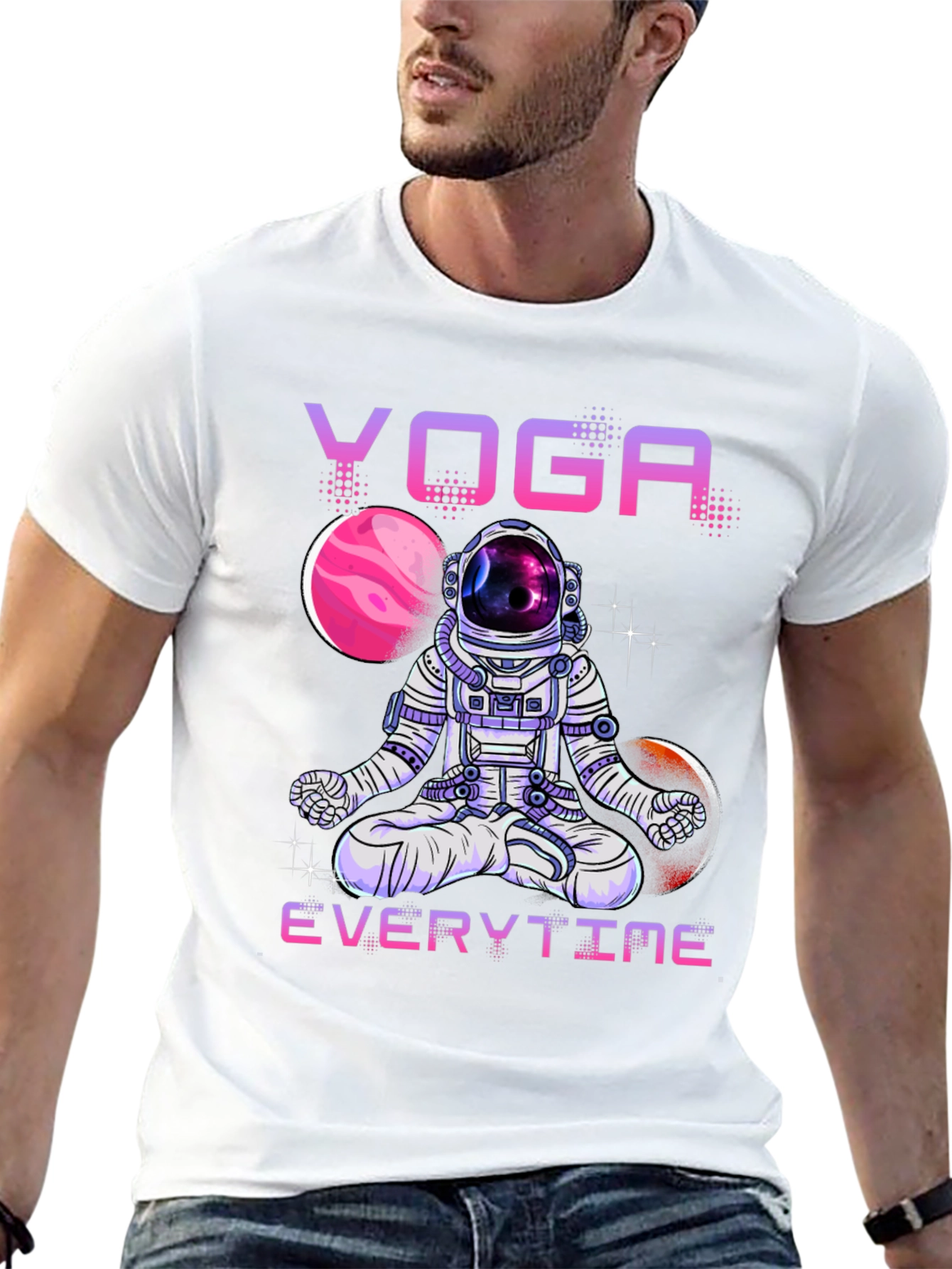 Yoga Astronaut T-Shirt