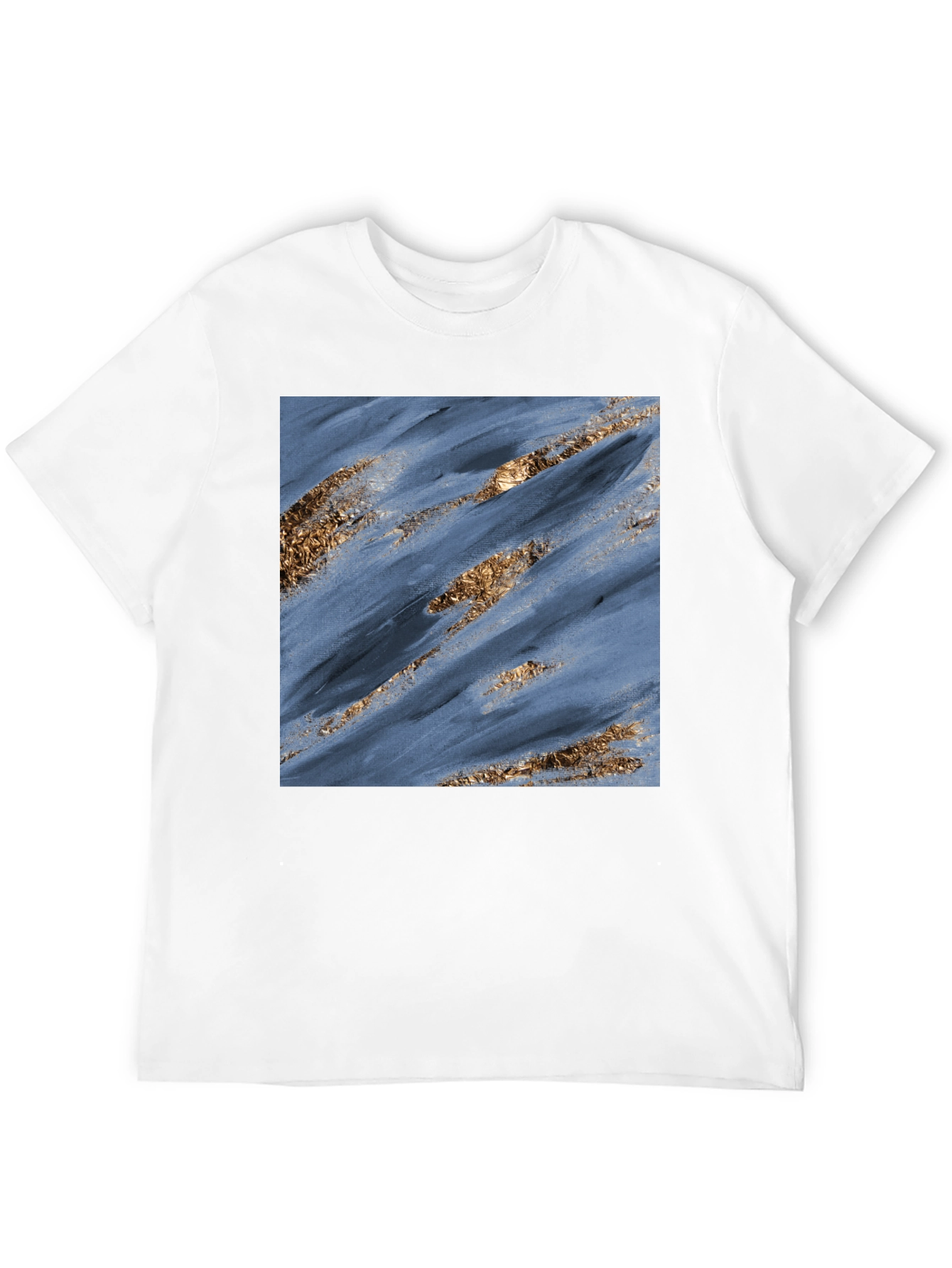 Abstract Gold Accent T-Shirt