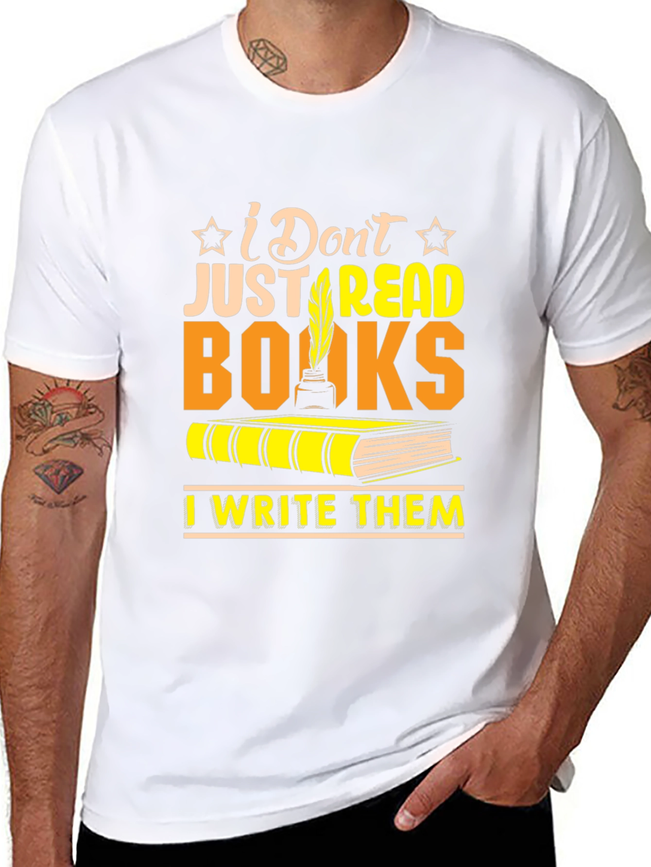 I Dont Just Read Books T-Shirt