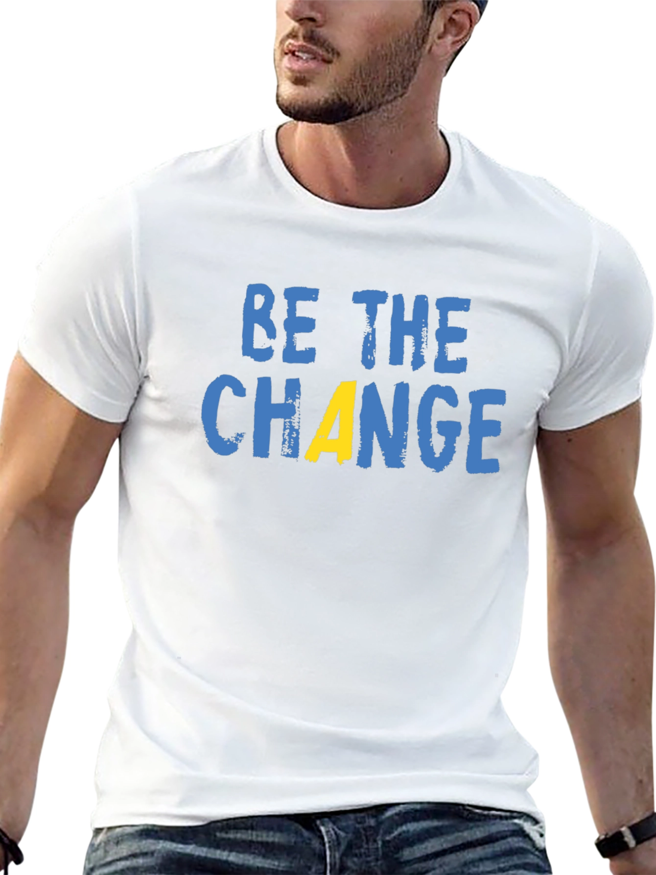 Be The Change Graphic T-Shirt