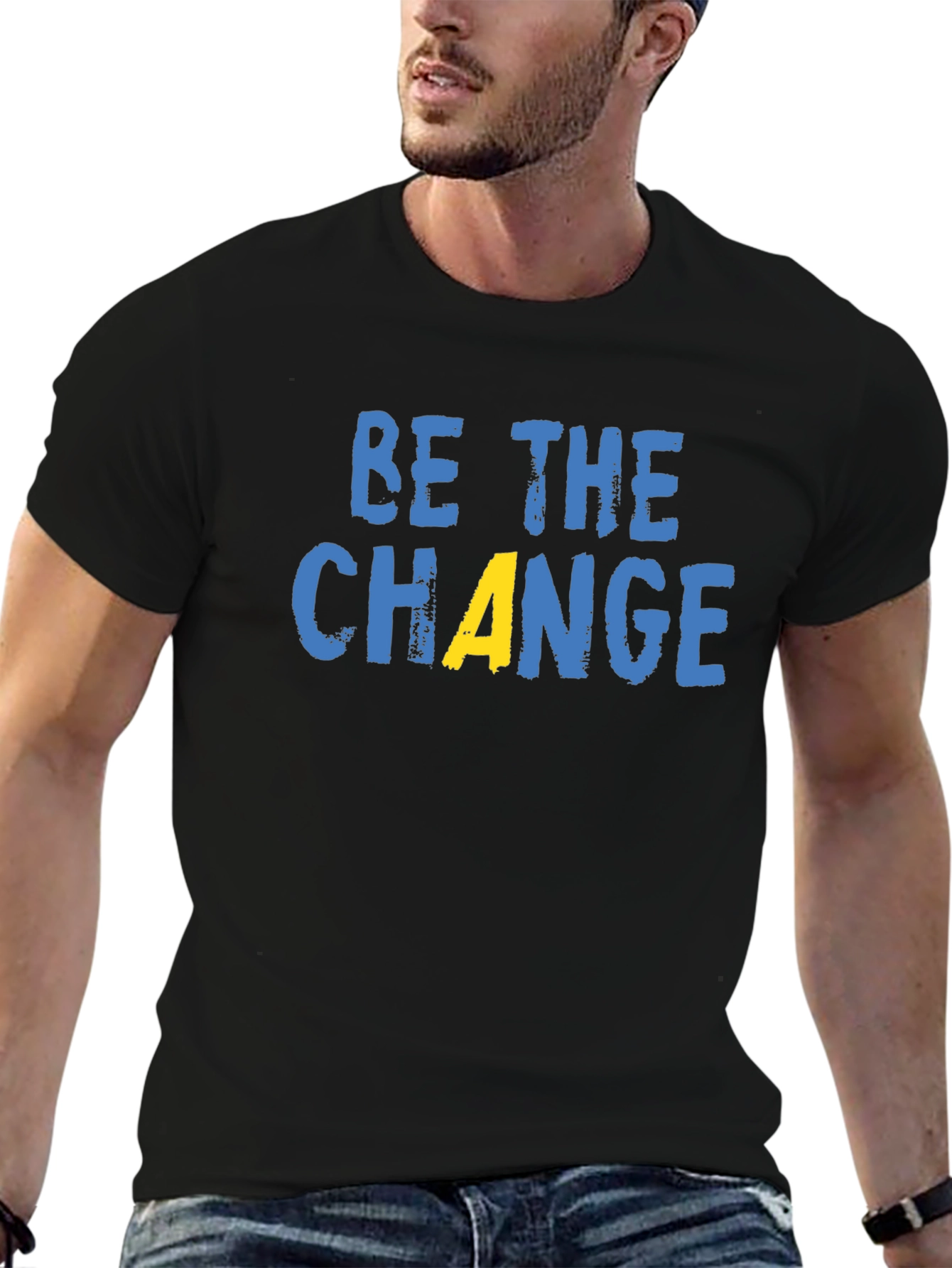 Be The Change Graphic T-Shirt