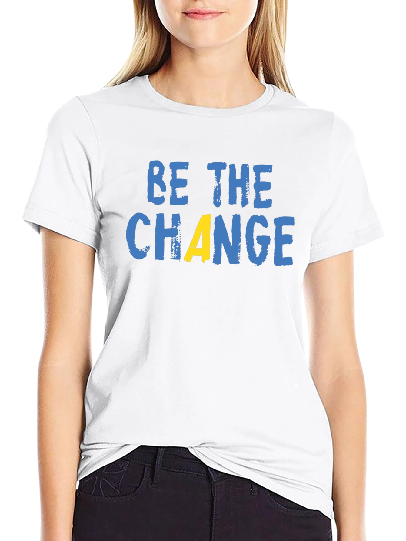Be The Change Graphic T-Shirt