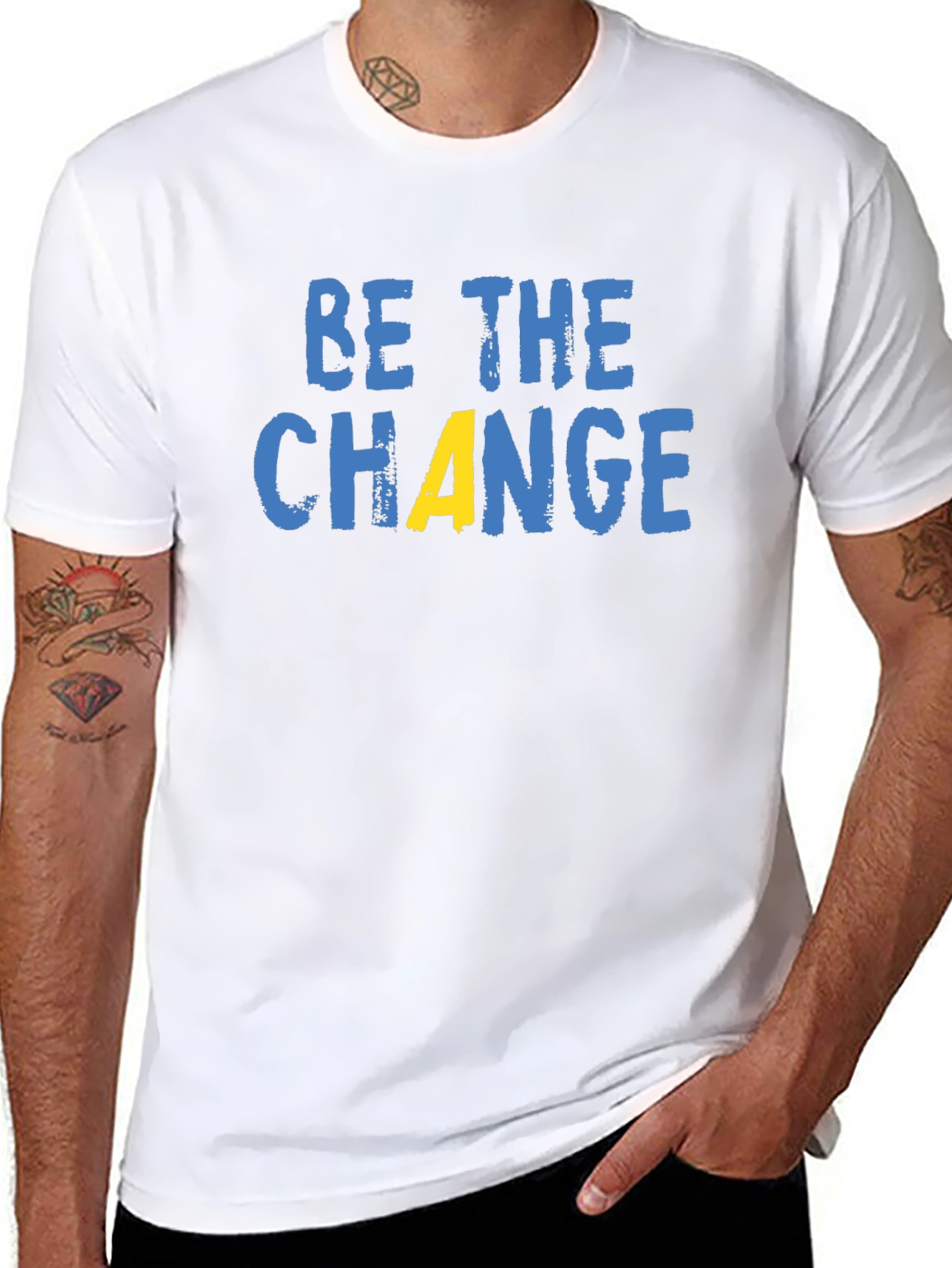 Be The Change Graphic T-Shirt