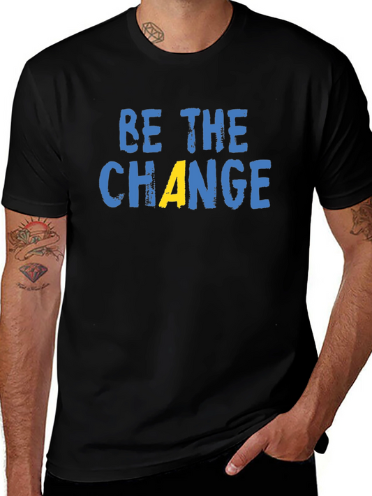 Be The Change Graphic T-Shirt